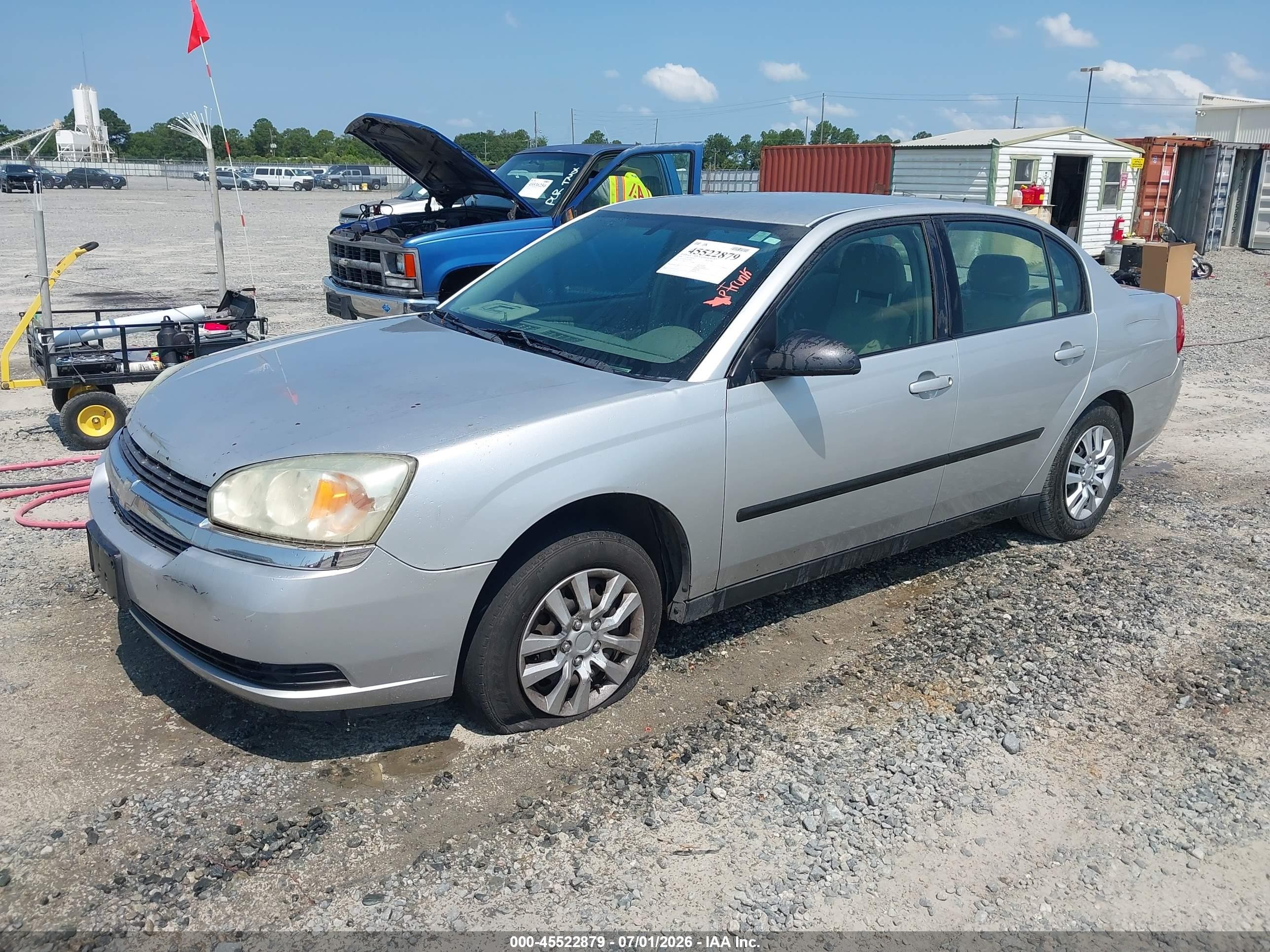 2005 Chevrolet Malibu   Silver vin: 1G1ZS52F25F214405