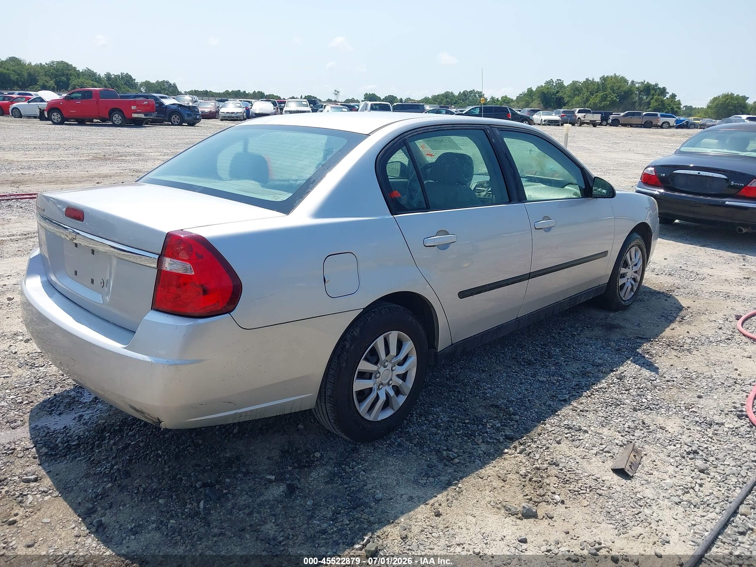2005 Chevrolet Malibu   Silver vin: 1G1ZS52F25F214405