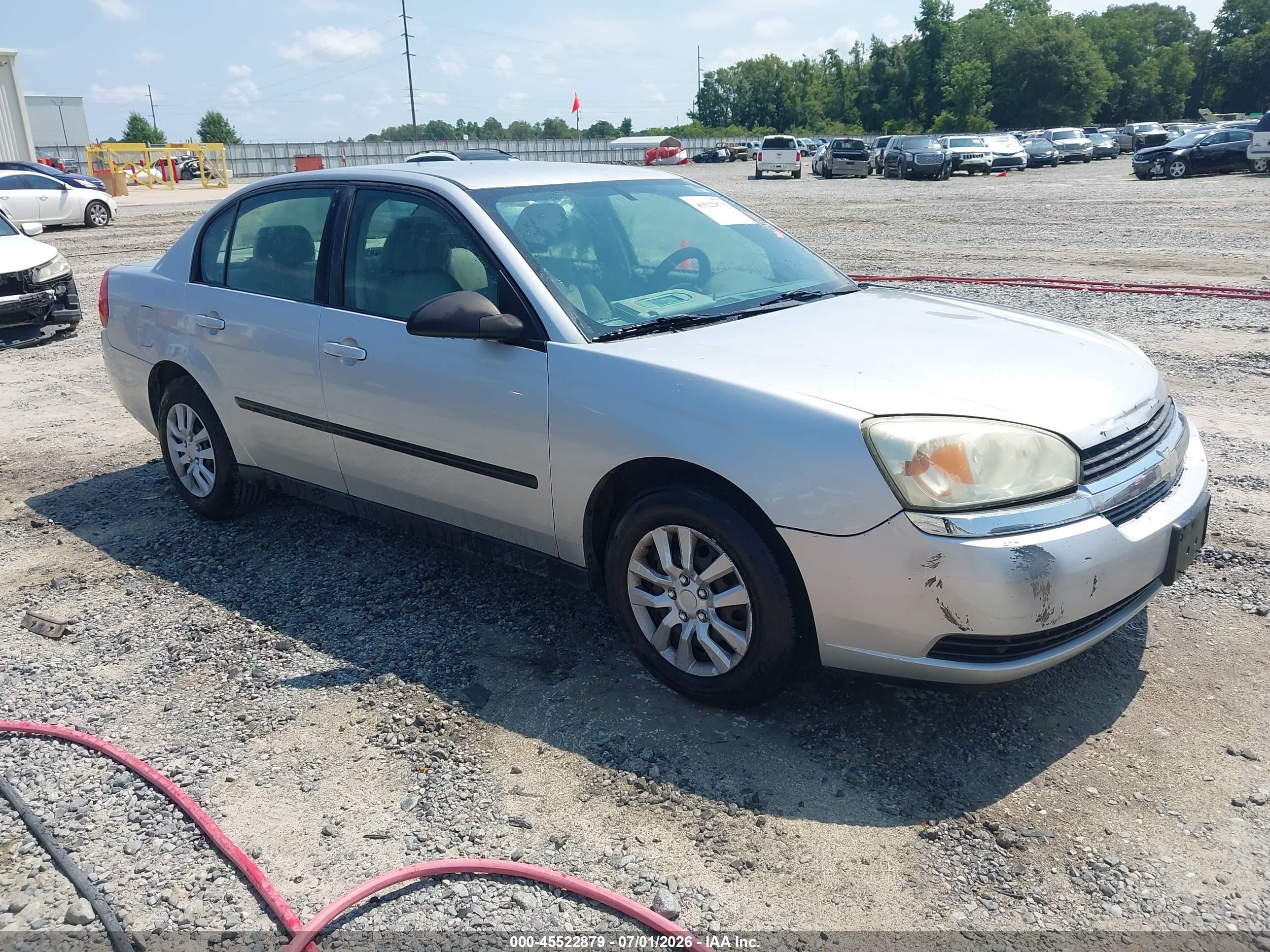2005 Chevrolet Malibu   Silver vin: 1G1ZS52F25F214405