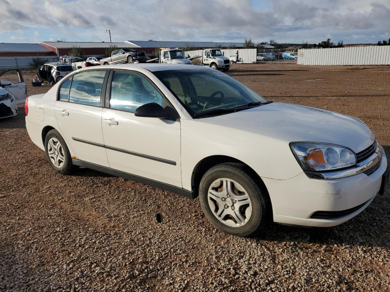 2004 Chevrolet Malibu White vin: 1G1ZS52F44F224271