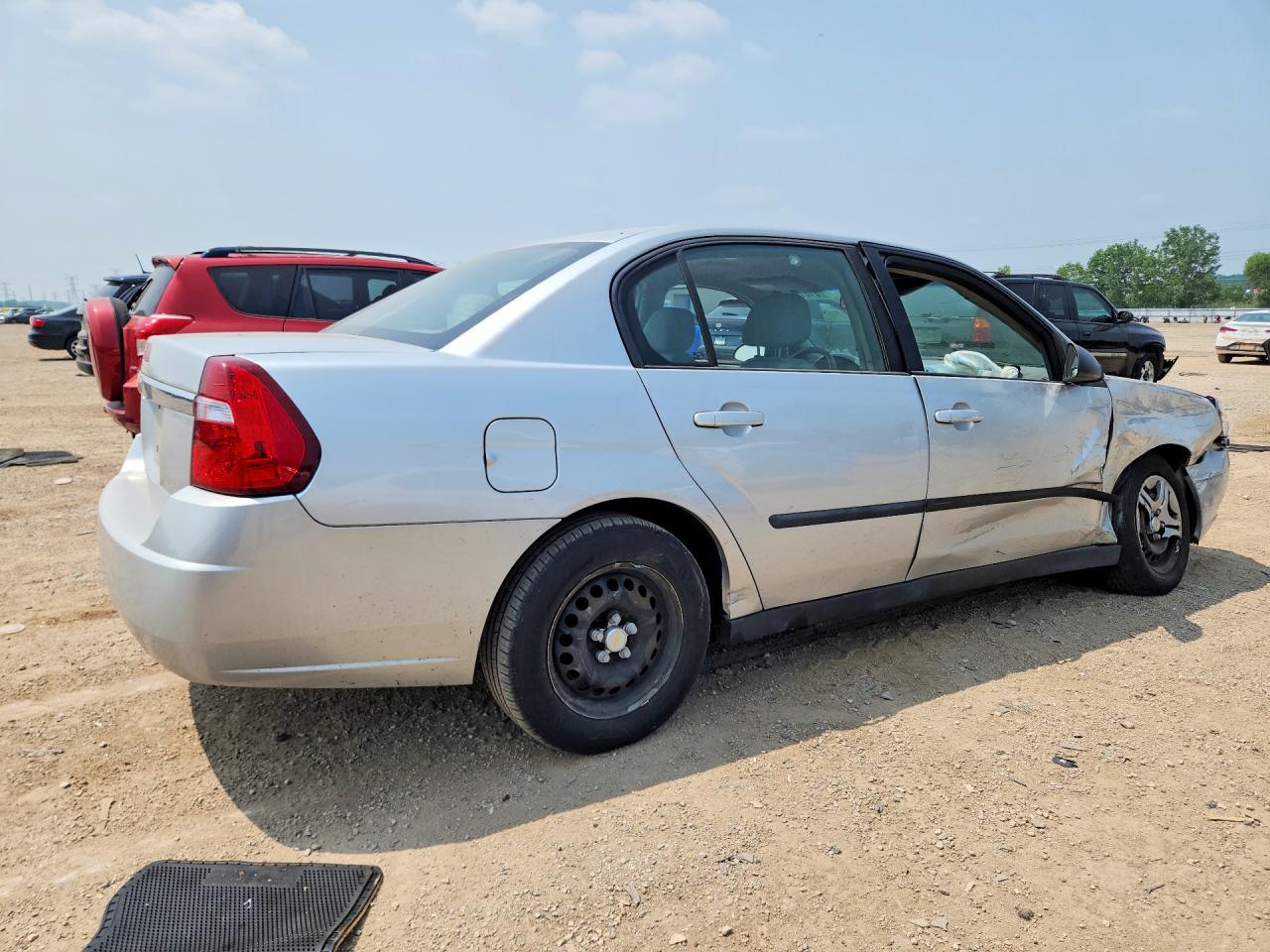 2005 Chevrolet Malibu Silver vin: 1G1ZS52F45F298677