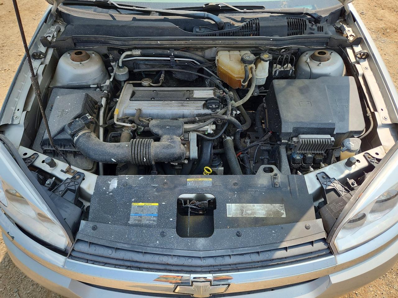 2005 Chevrolet Malibu Silver vin: 1G1ZS52F45F298677