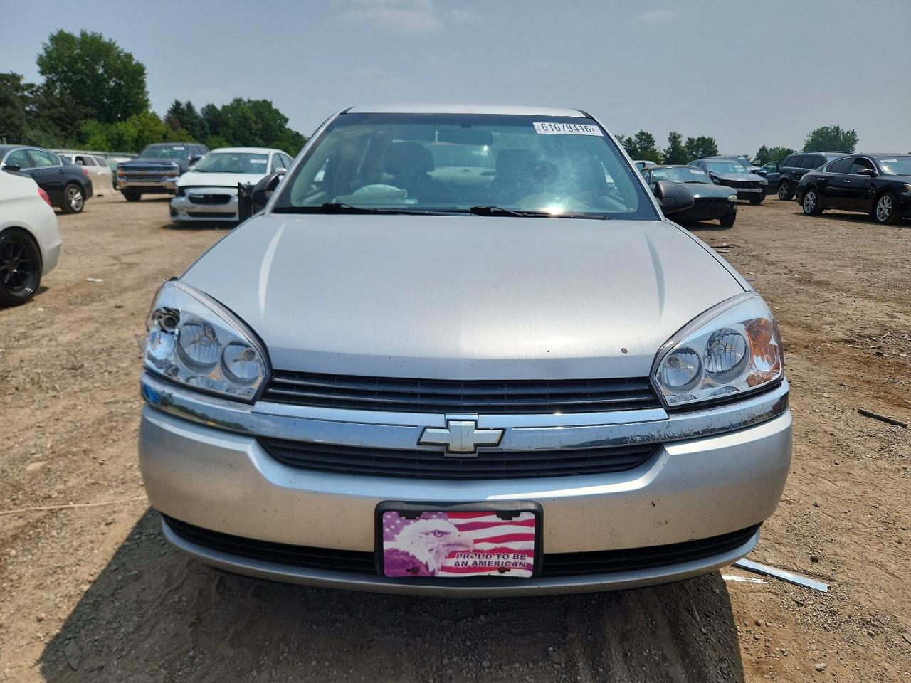 2005 Chevrolet Malibu Silver vin: 1G1ZS52F45F298677