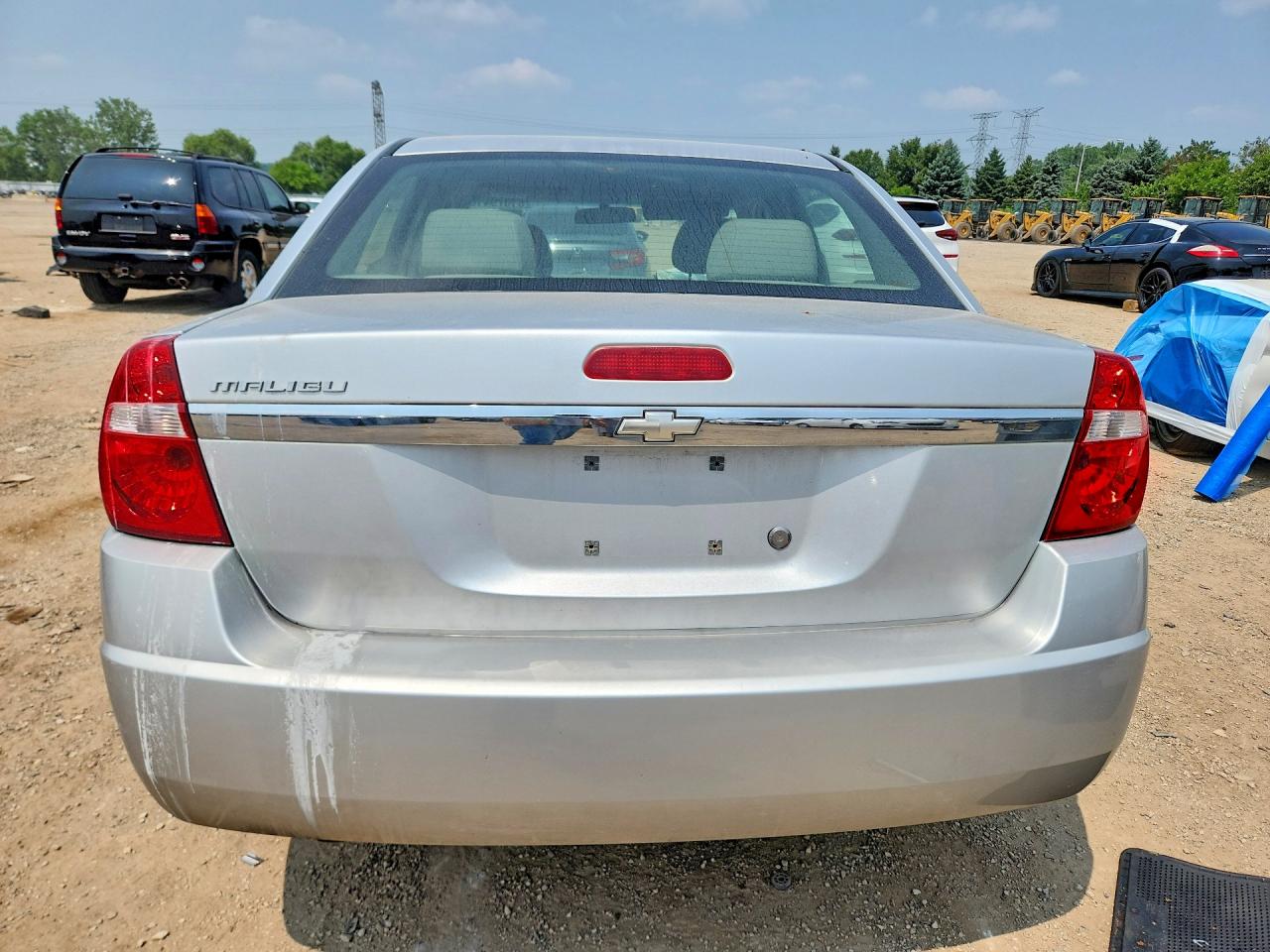 2005 Chevrolet Malibu Silver vin: 1G1ZS52F45F298677