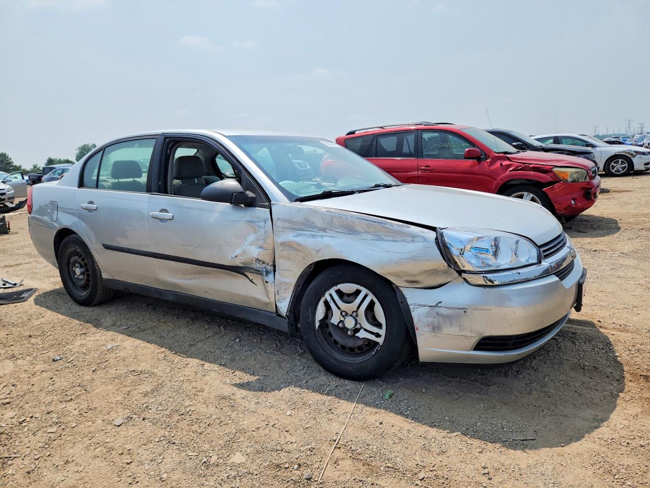 2005 Chevrolet Malibu Silver vin: 1G1ZS52F45F298677