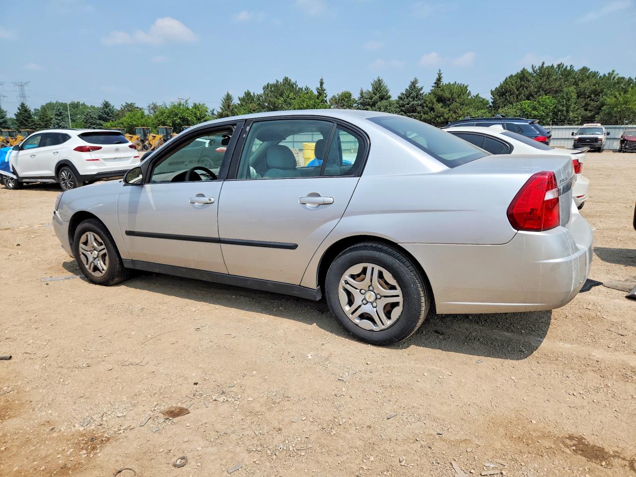 2005 Chevrolet Malibu Silver vin: 1G1ZS52F45F298677