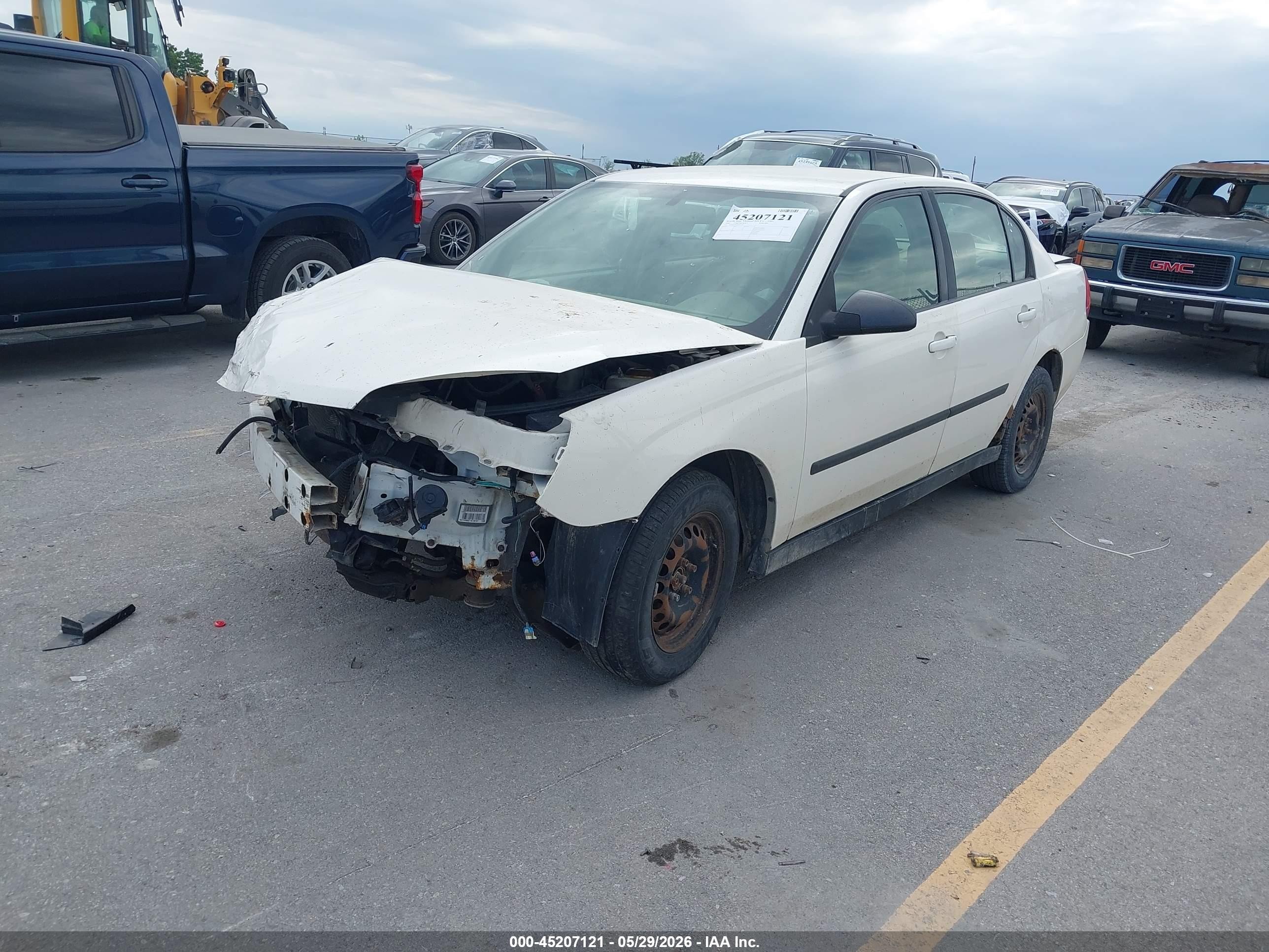 2004 Chevrolet Malibu   White vin: 1G1ZS52F54F242293