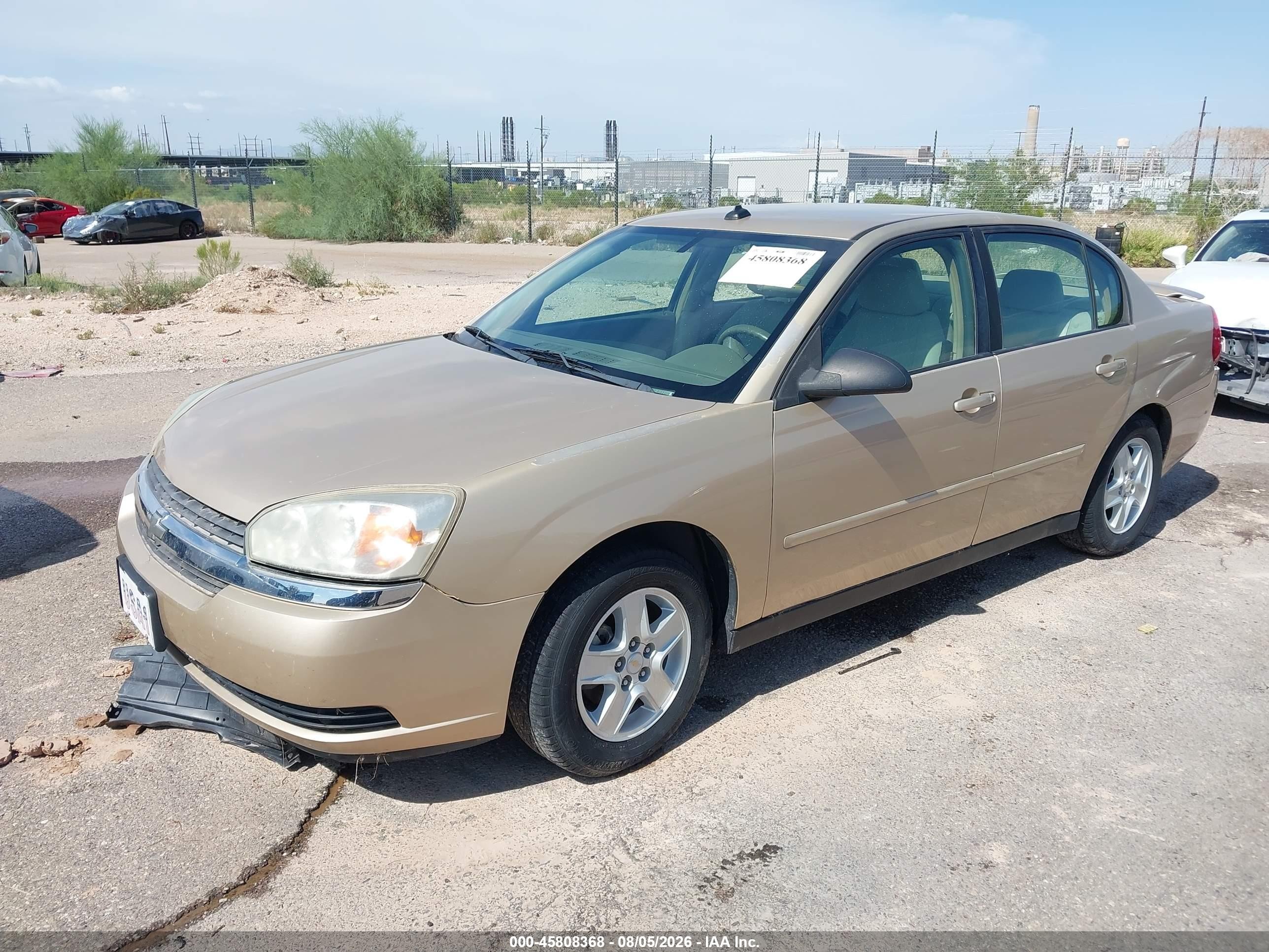 2005 Chevrolet Malibu   Gold vin: 1G1ZS52F55F236124