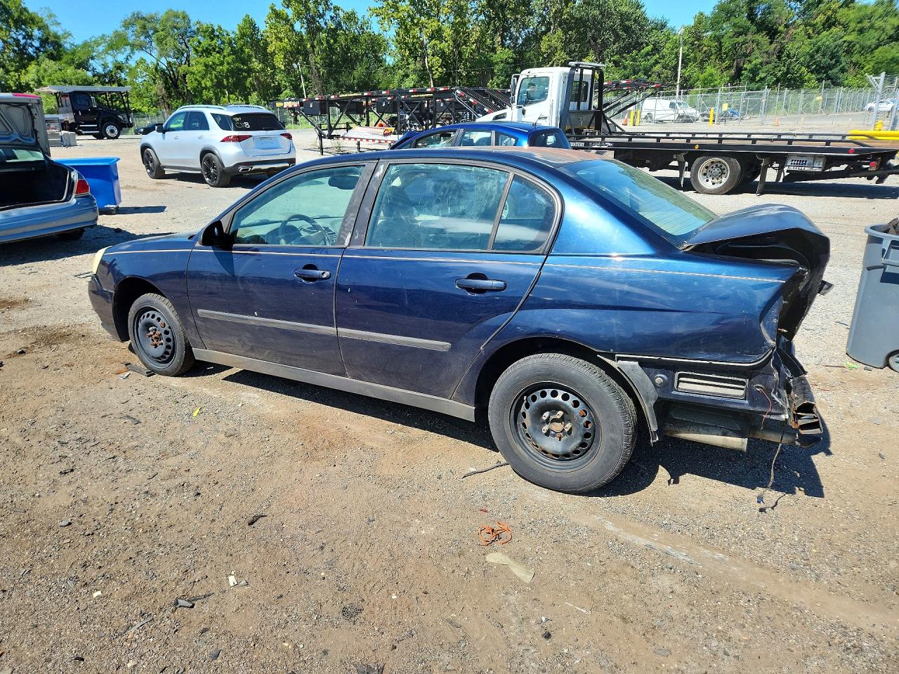 2005 Chevrolet Malibu Blue vin: 1G1ZS52F65F116882