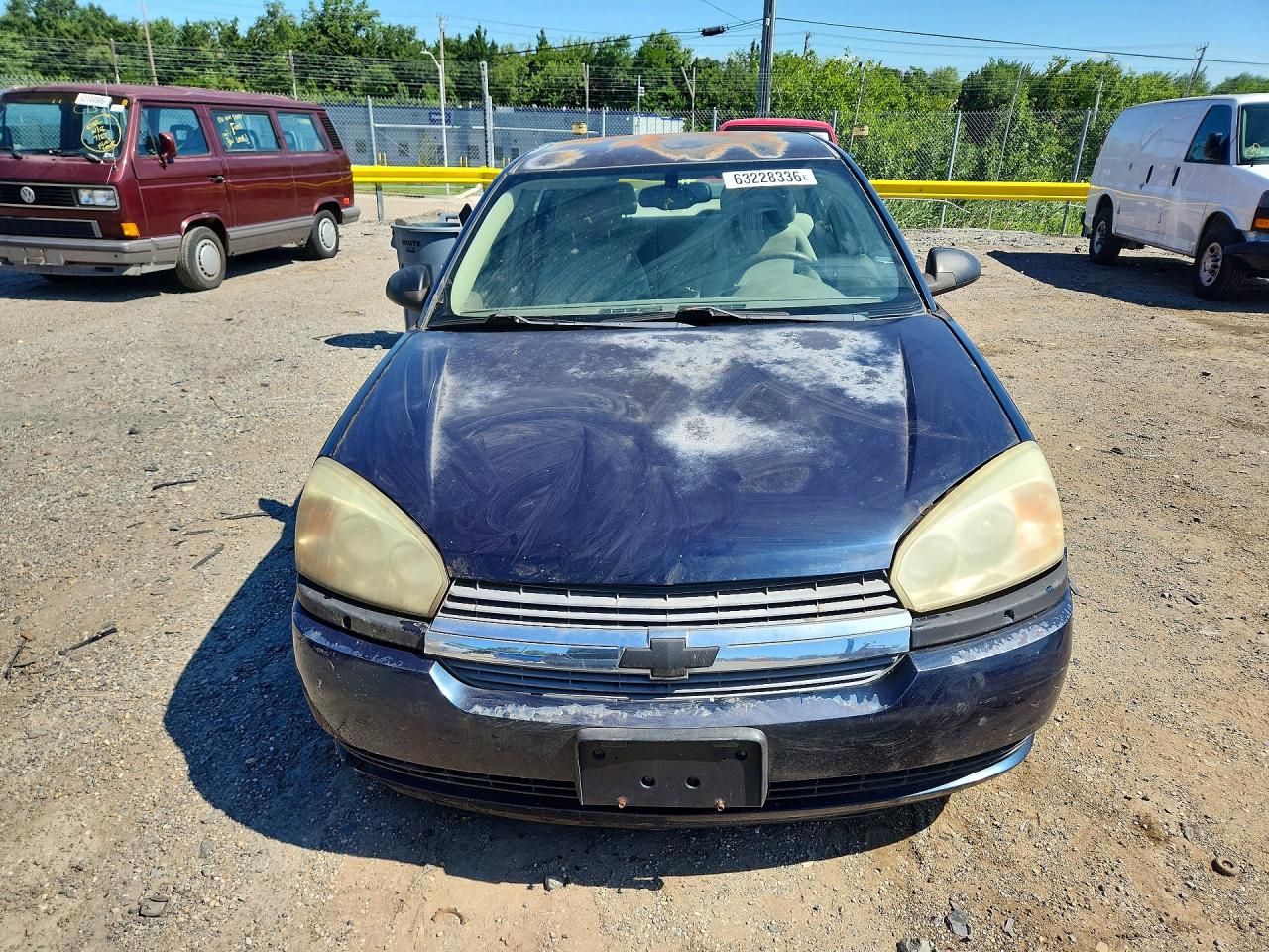 2005 Chevrolet Malibu Blue vin: 1G1ZS52F65F116882
