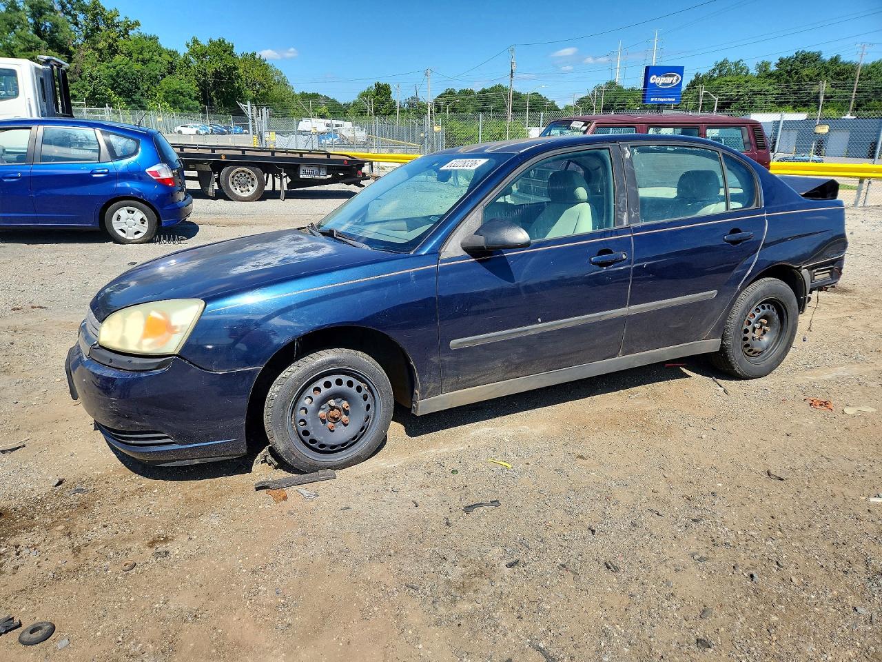 2005 Chevrolet Malibu Blue vin: 1G1ZS52F65F116882