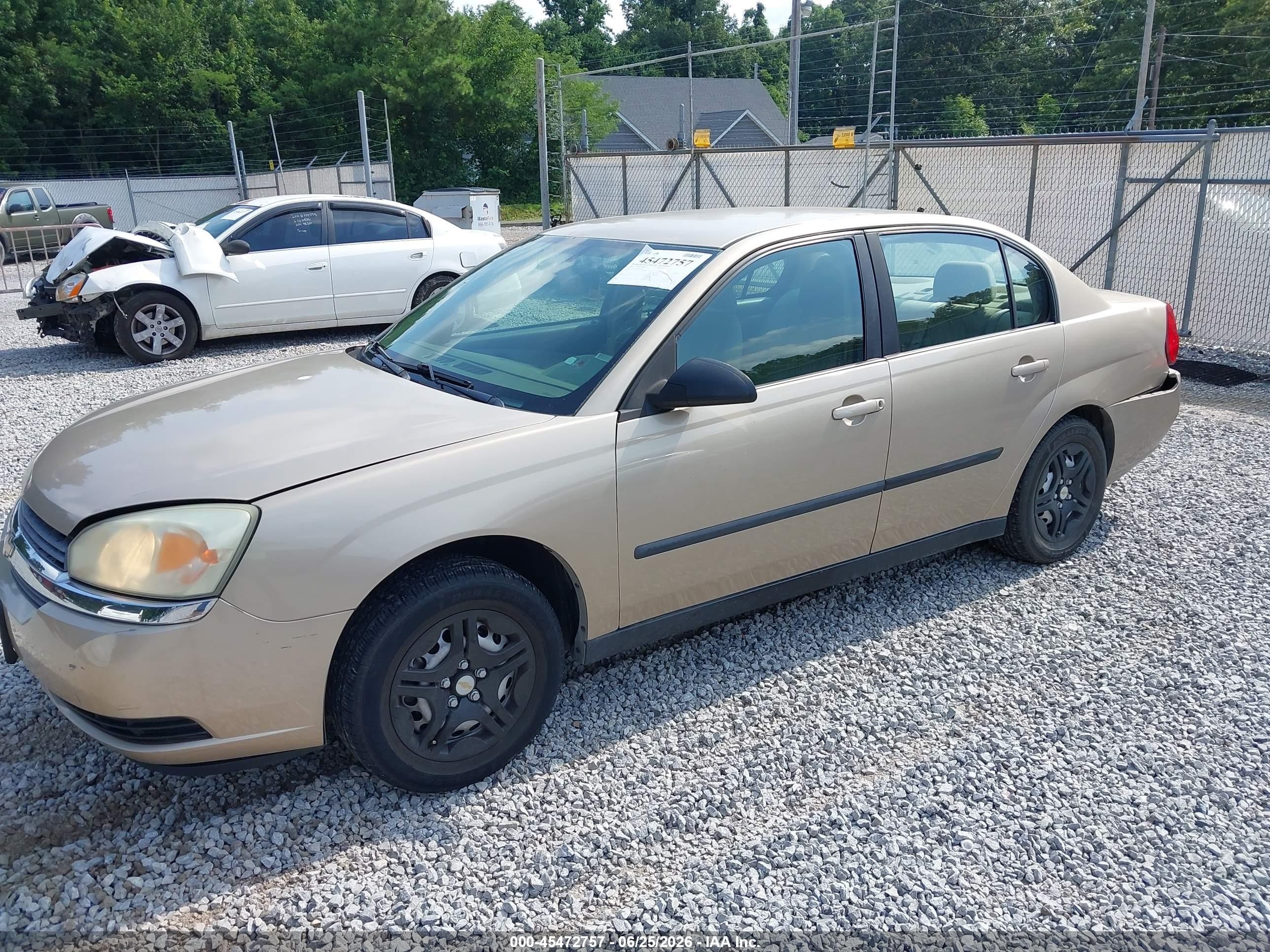 2005 Chevrolet Malibu   Коричневый vin: 1G1ZS52F65F310635