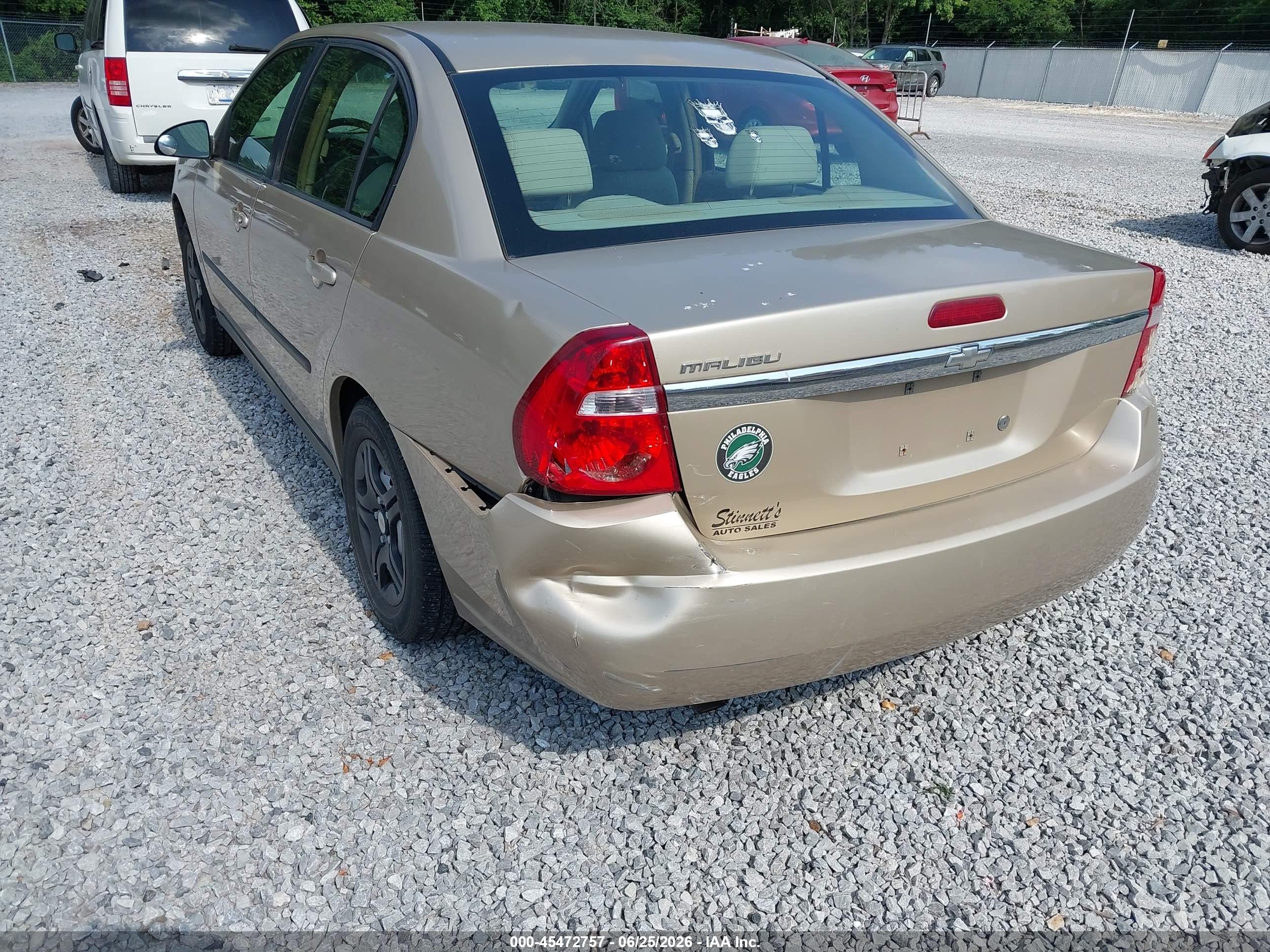 2005 Chevrolet Malibu   Коричневый vin: 1G1ZS52F65F310635