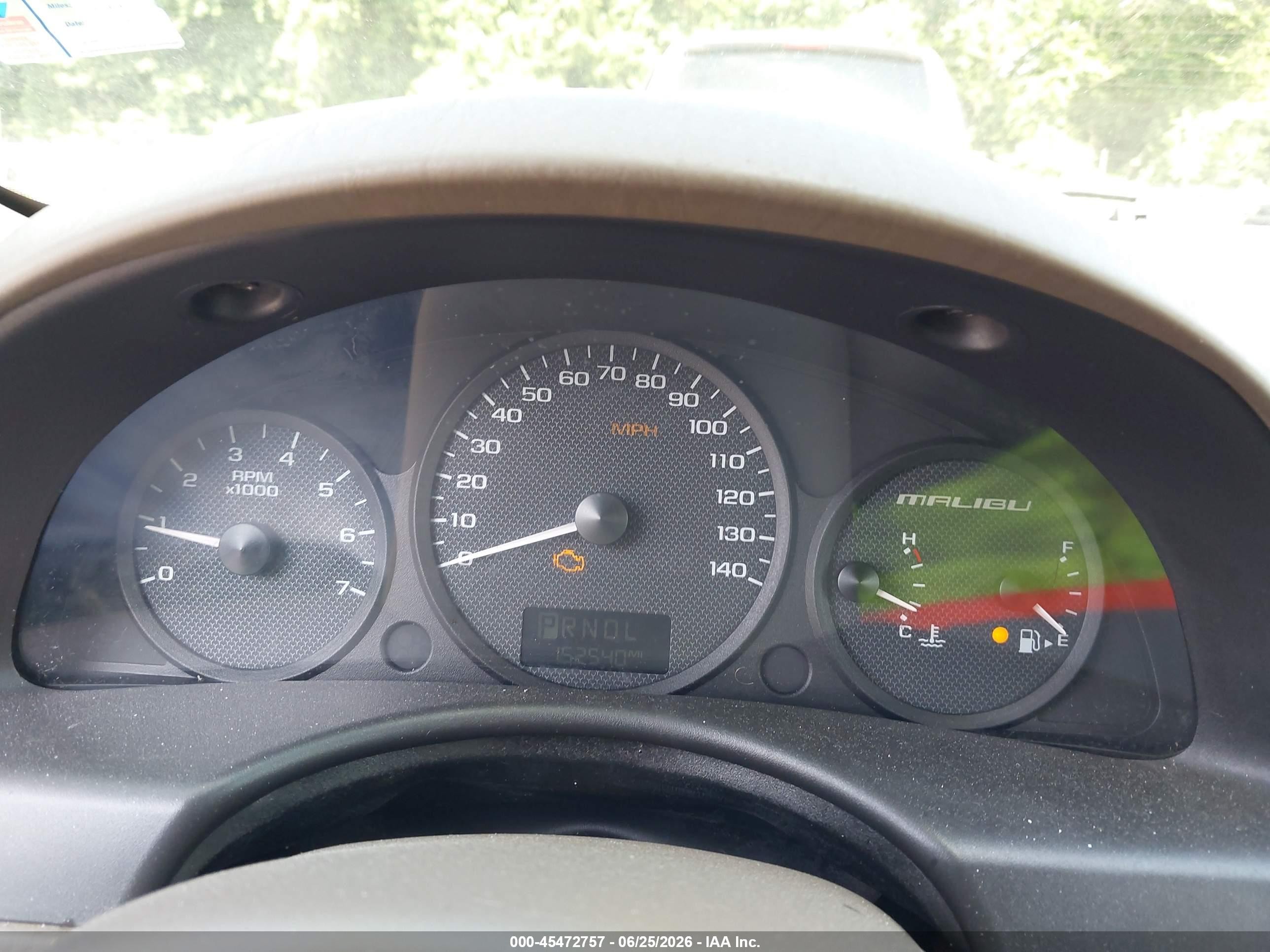 2005 Chevrolet Malibu   Коричневый vin: 1G1ZS52F65F310635