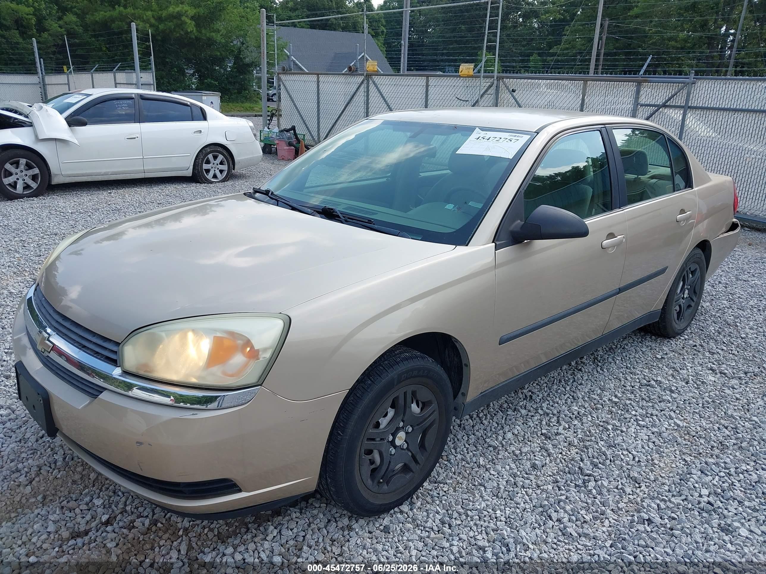 2005 Chevrolet Malibu   Коричневый vin: 1G1ZS52F65F310635