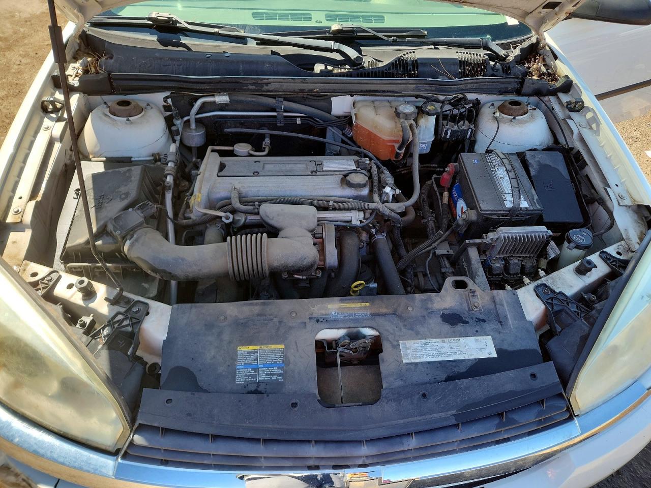 2004 Chevrolet Malibu White vin: 1G1ZS52F74F148688