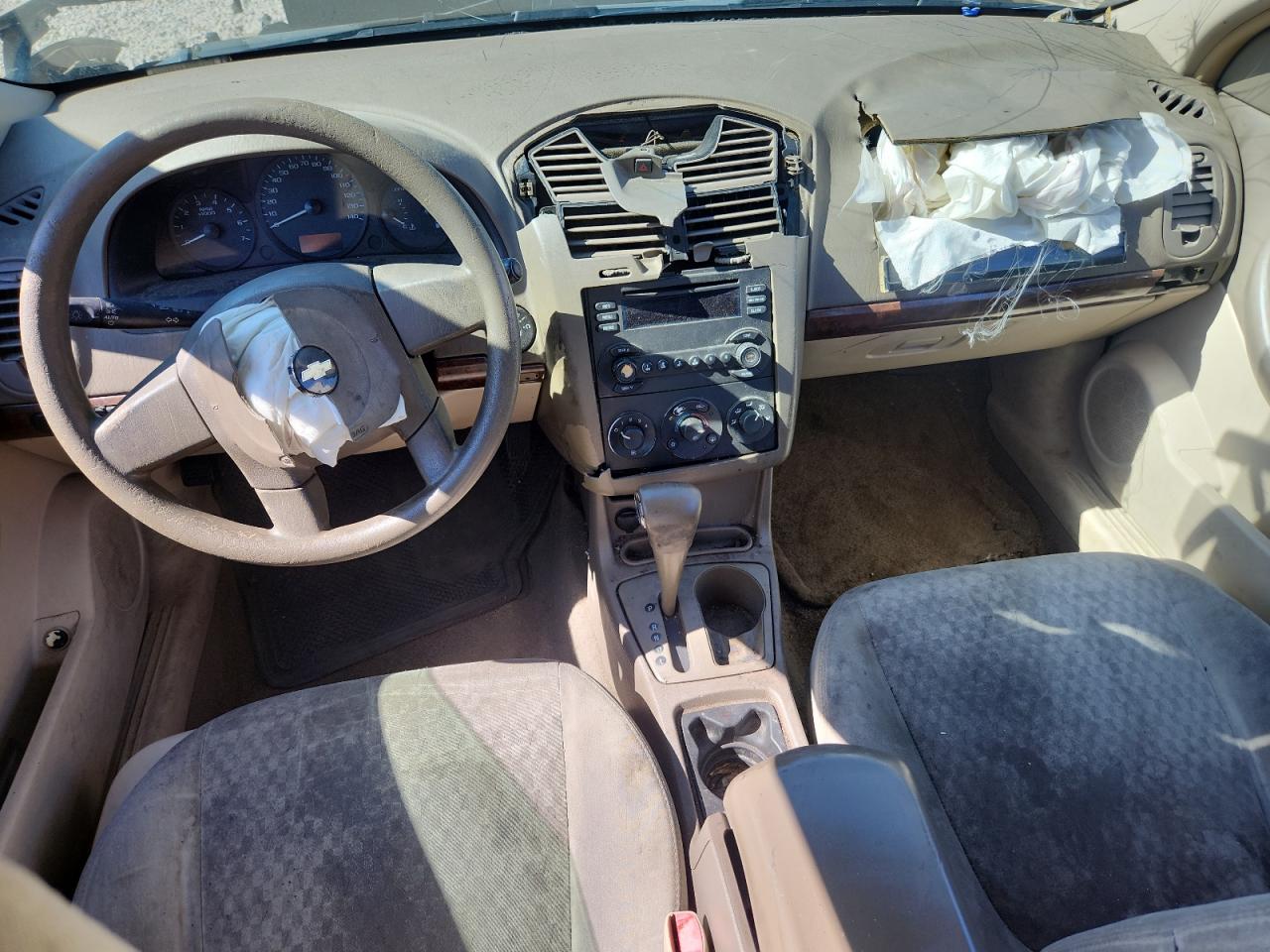 2005 Chevrolet Malibu Beige vin: 1G1ZS52F75F248968