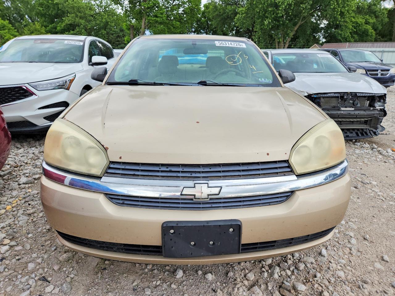 2005 Chevrolet Malibu Gold vin: 1G1ZS52F75F309557