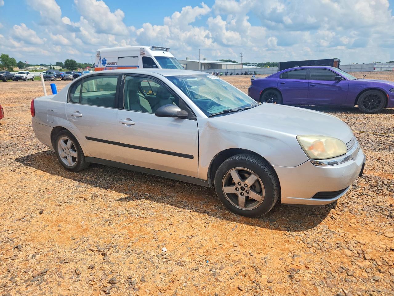 2005 Chevrolet Malibu Silver vin: 1G1ZS52F75F334328
