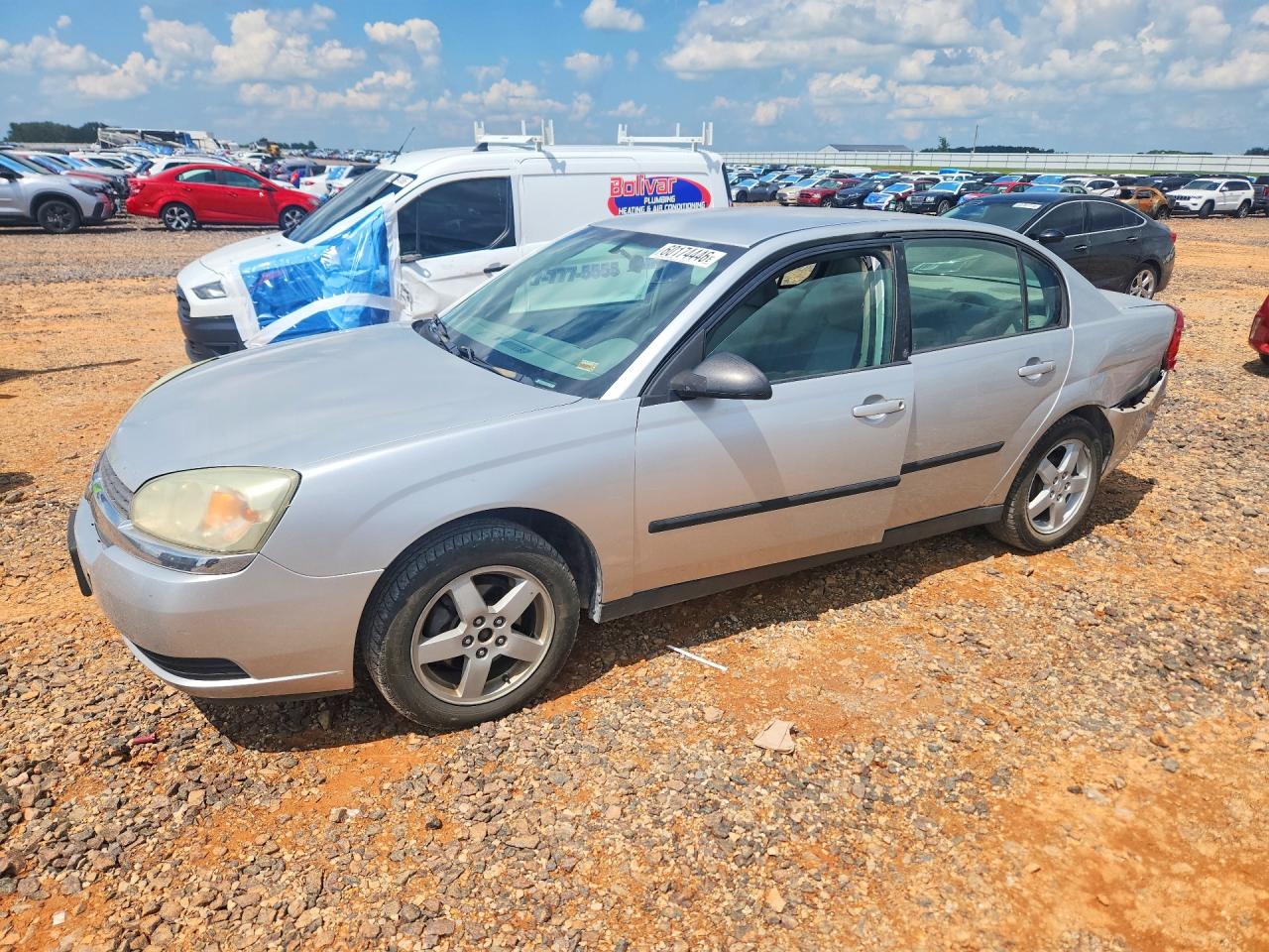 2005 Chevrolet Malibu Silver vin: 1G1ZS52F75F334328