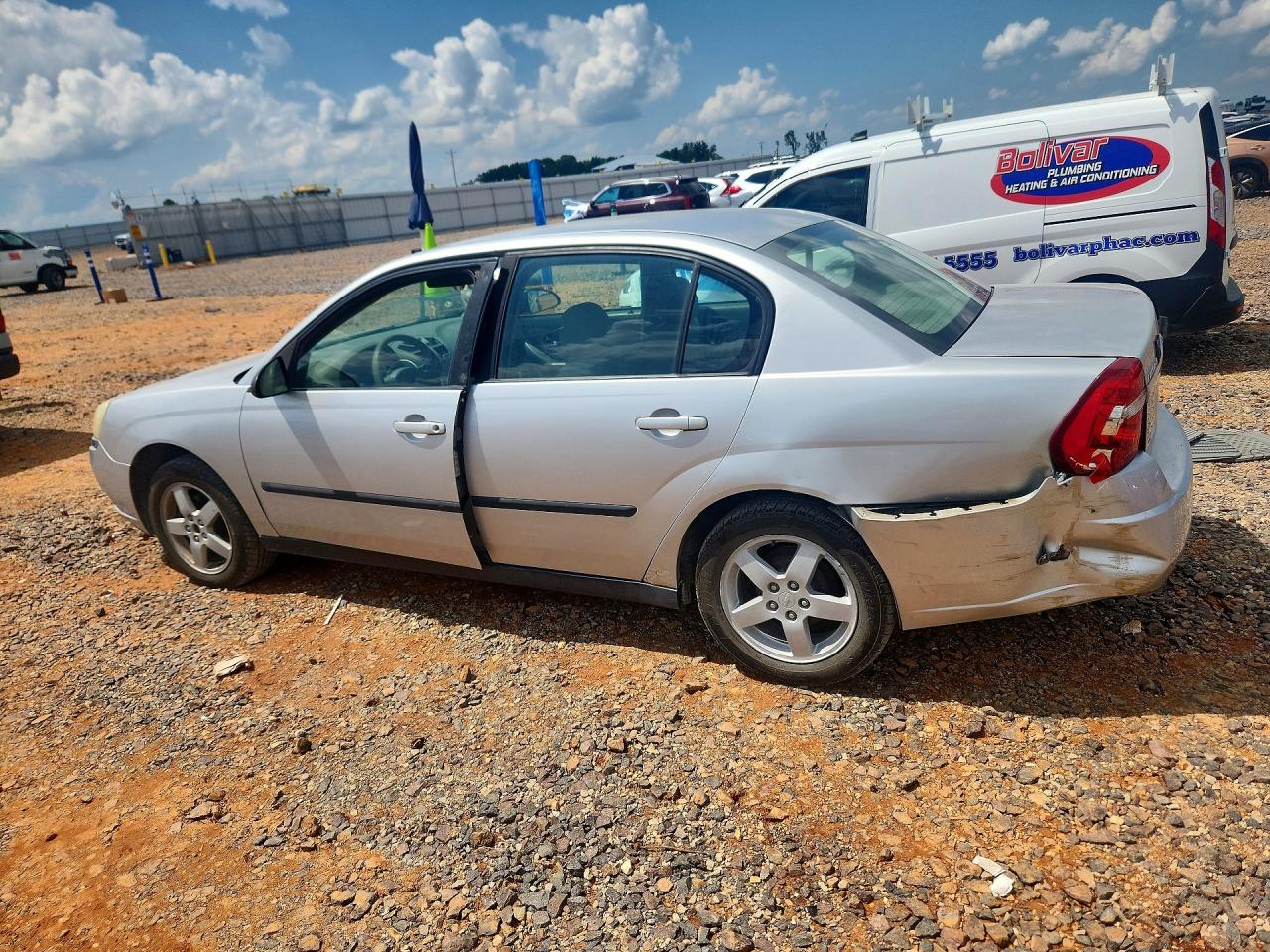 2005 Chevrolet Malibu Silver vin: 1G1ZS52F75F334328