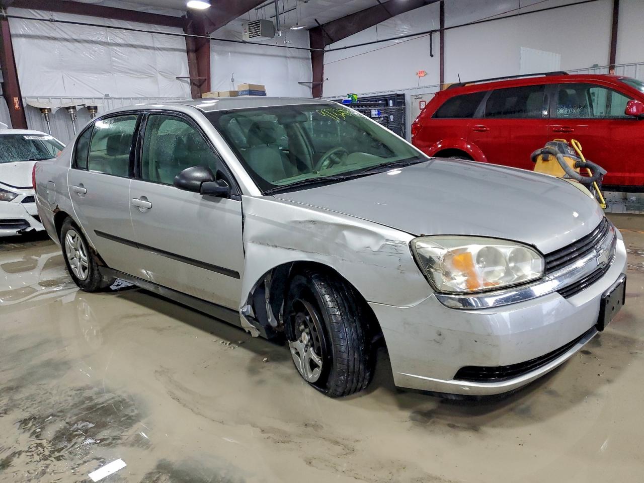 2005 Chevrolet Malibu Silver vin: 1G1ZS52F95F329292
