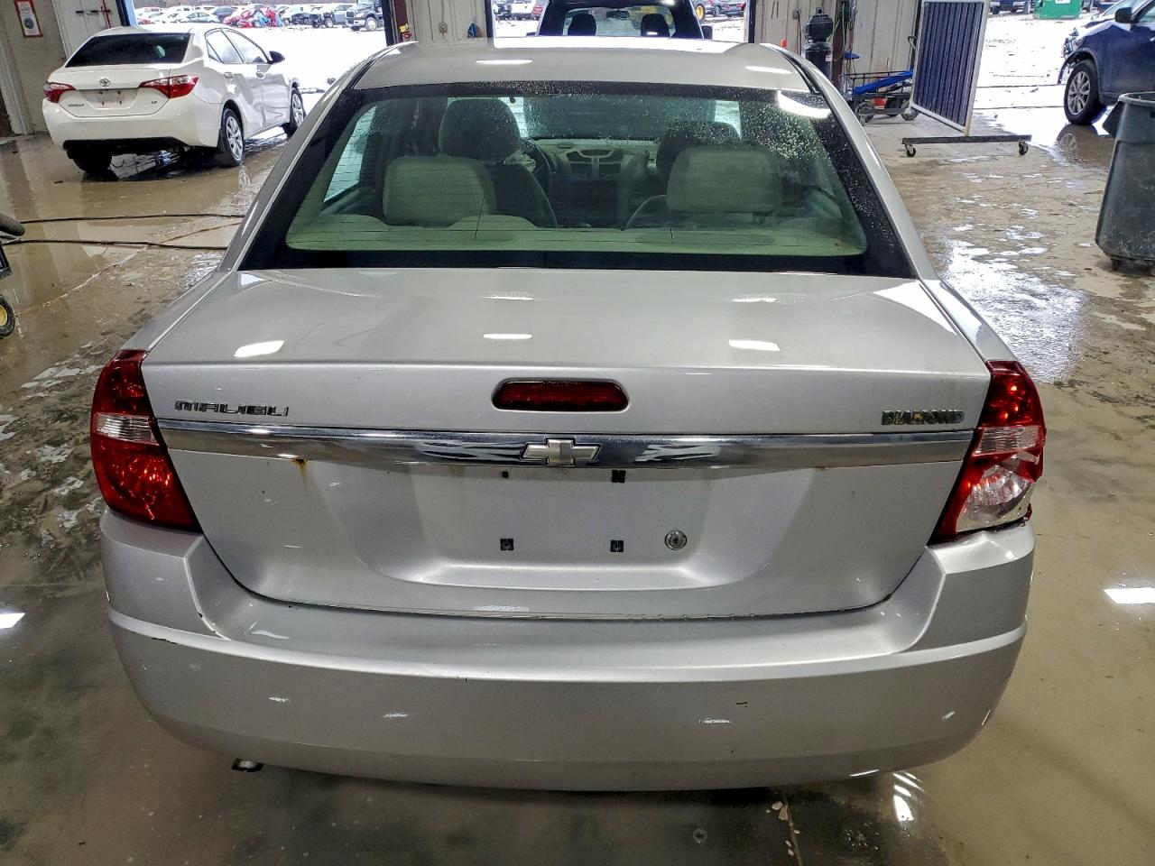 2005 Chevrolet Malibu Silver vin: 1G1ZS52F95F329292