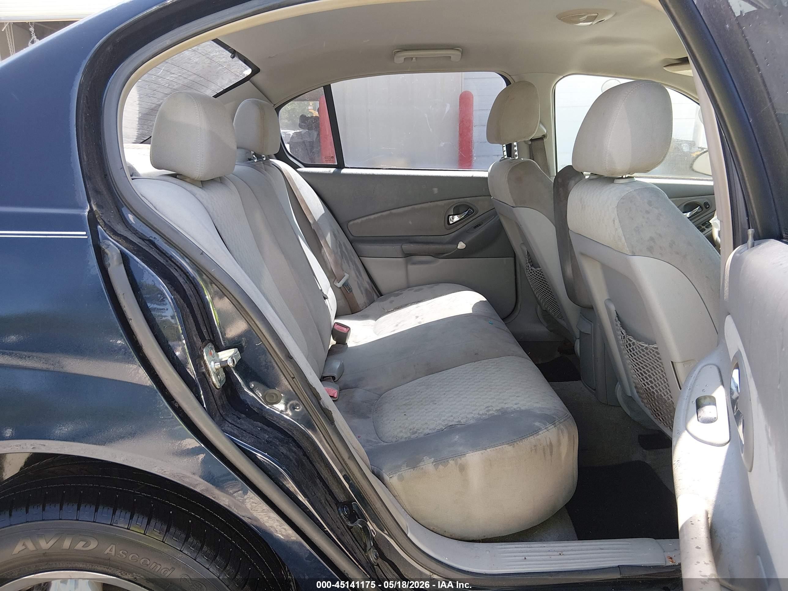 2005 Chevrolet Malibu   Black vin: 1G1ZS52FX5F321654