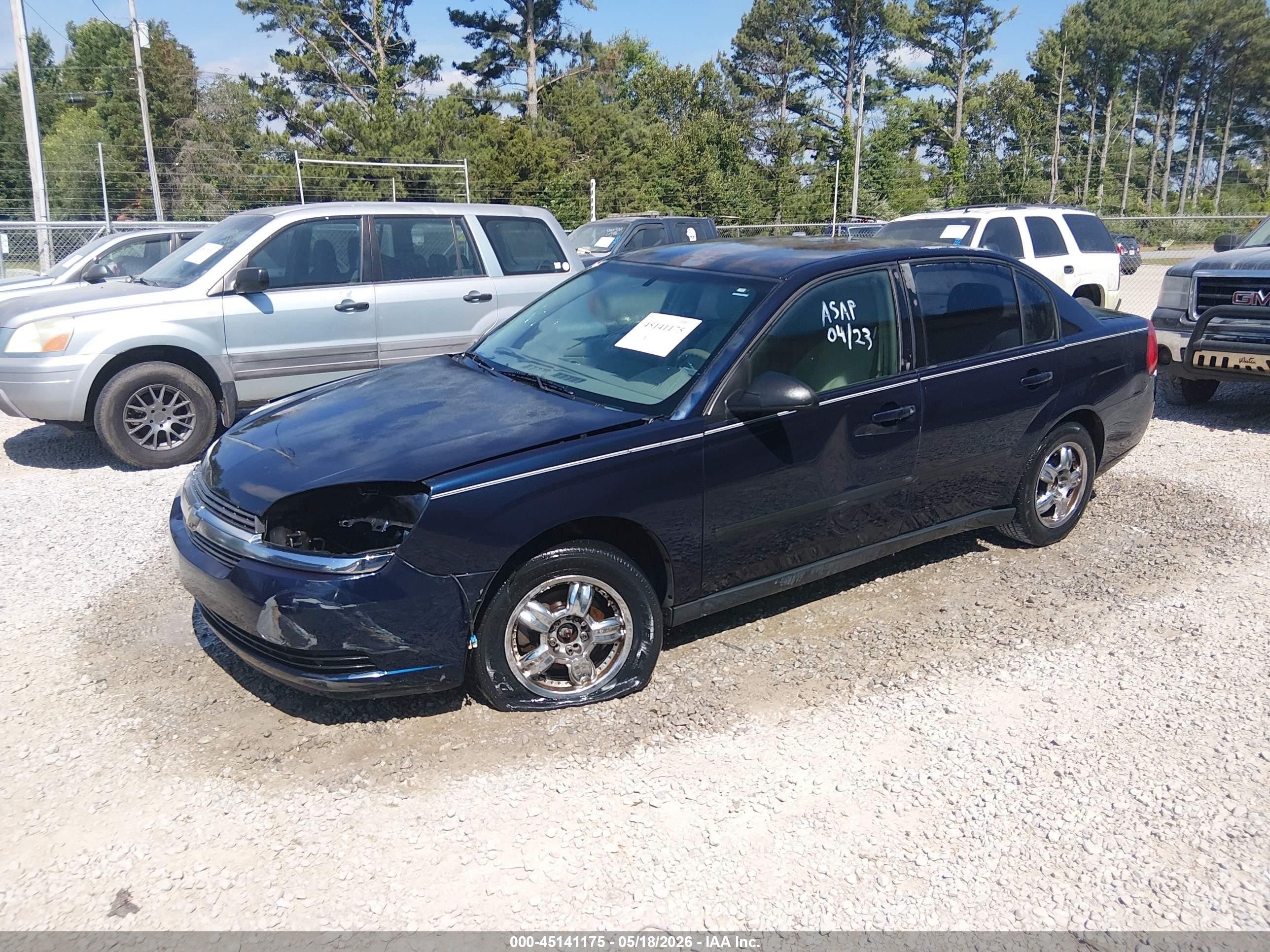 2005 Chevrolet Malibu   Black vin: 1G1ZS52FX5F321654