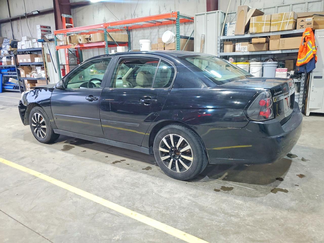 2005 Chevrolet Malibu Black vin: 1G1ZS54825F165057