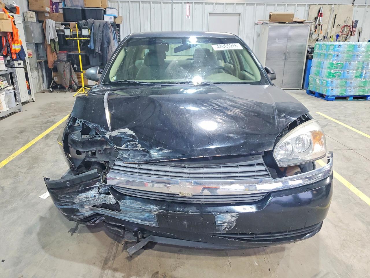 2005 Chevrolet Malibu Black vin: 1G1ZS54825F165057