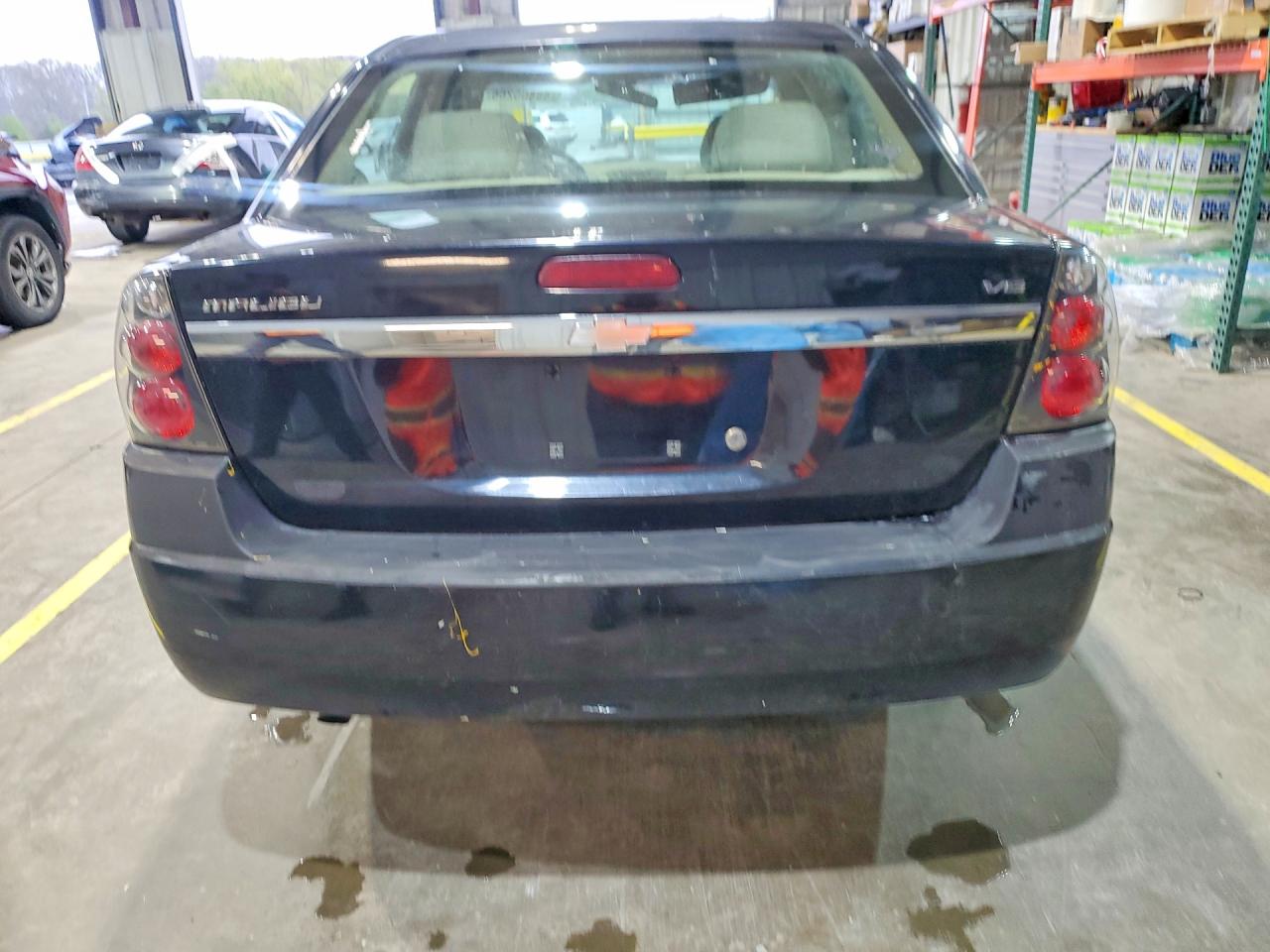 2005 Chevrolet Malibu Black vin: 1G1ZS54825F165057