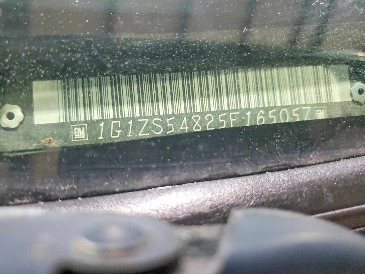 2005 Chevrolet Malibu Black vin: 1G1ZS54825F165057