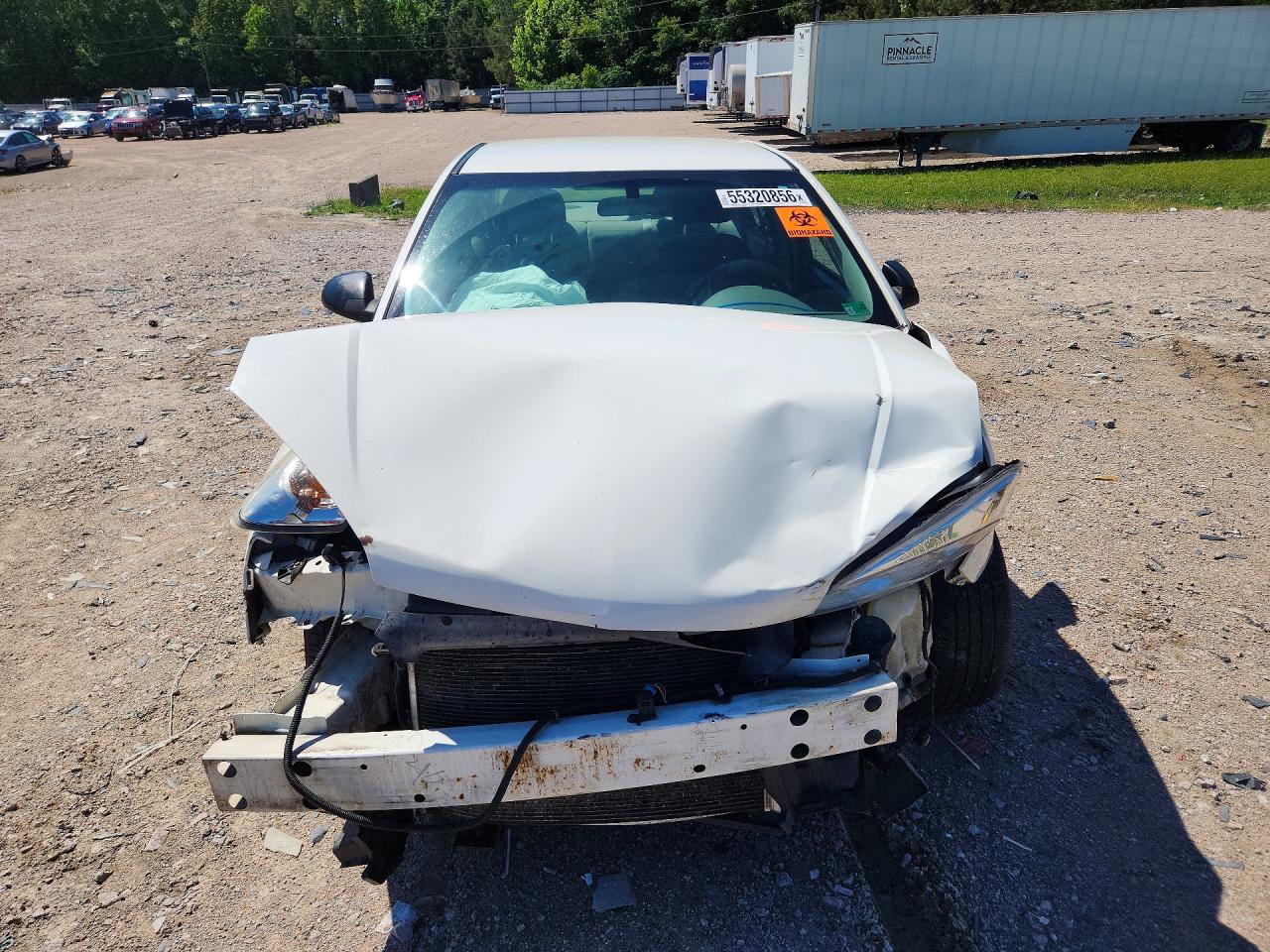2005 Chevrolet Malibu White vin: 1G1ZS54875F318760