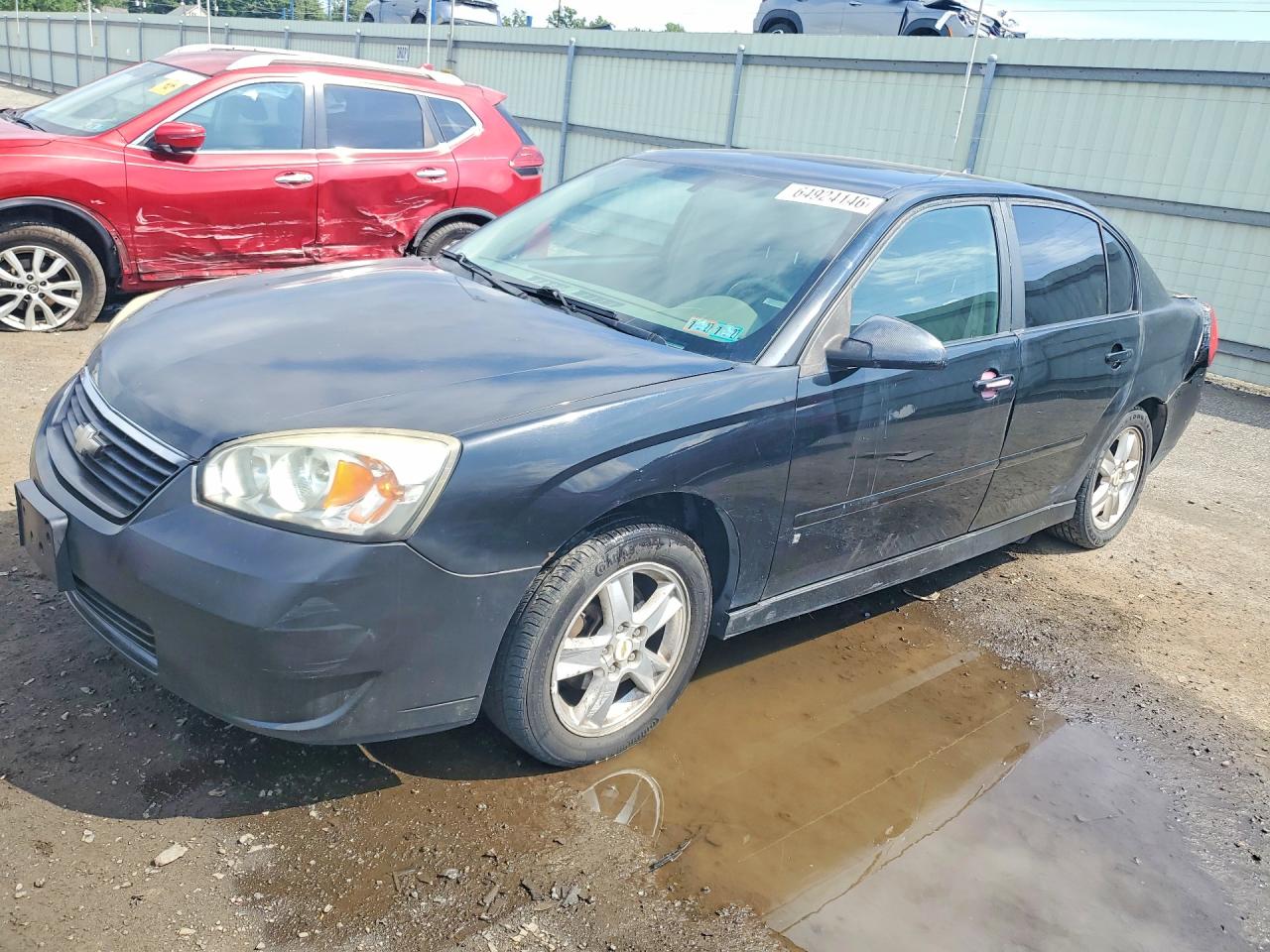 2007 Chevrolet Malibu Ls Черный vin: 1G1ZS57F27F262479