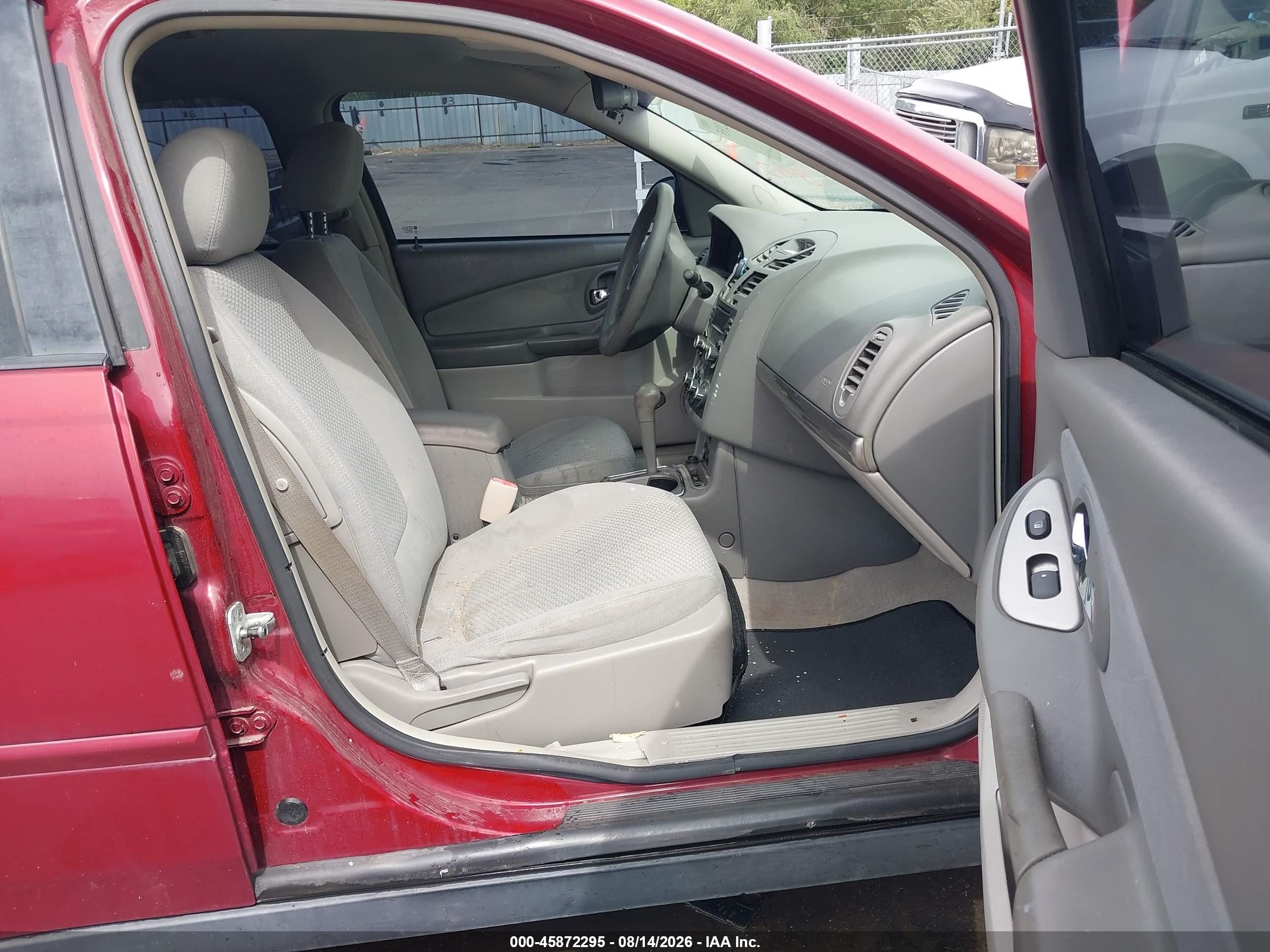 2007 Chevrolet Malibu Ls W/2fl Red vin: 1G1ZS57N67F279373