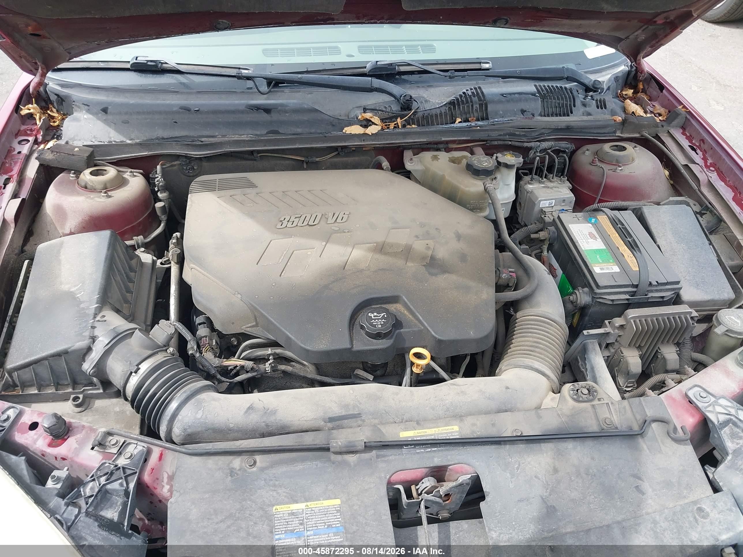 2007 Chevrolet Malibu Ls W/2fl Red vin: 1G1ZS57N67F279373