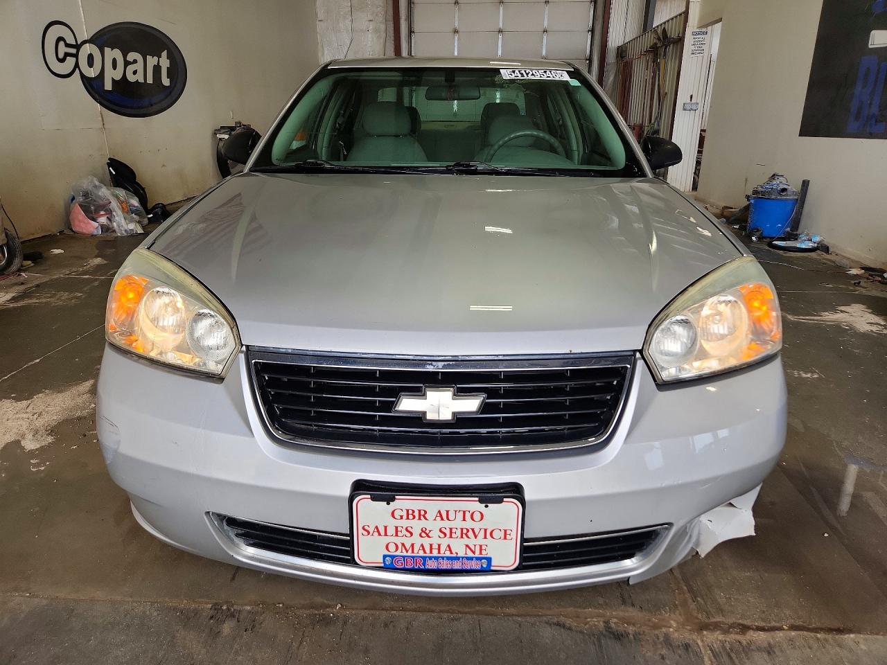 2007 Chevrolet Malibu Ls Silver vin: 1G1ZS57N67F299591
