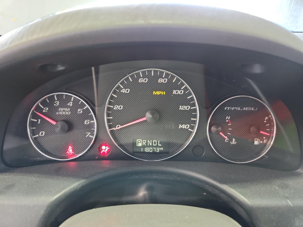 2007 Chevrolet Malibu Ls Silver vin: 1G1ZS57N67F299591 Damage: Warning Light - Air Bag, On, Unacceptable