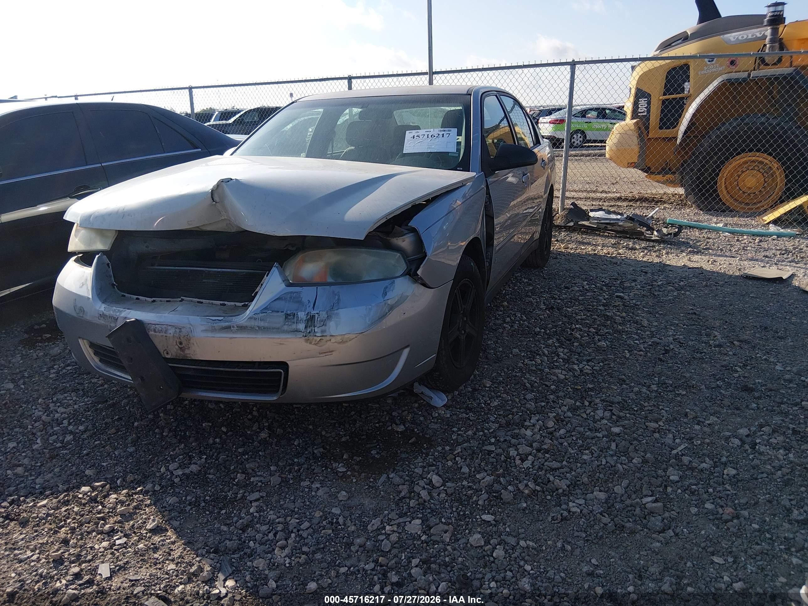 2007 Chevrolet Malibu Ls W/1ls Кремовый vin: 1G1ZS58F07F123725