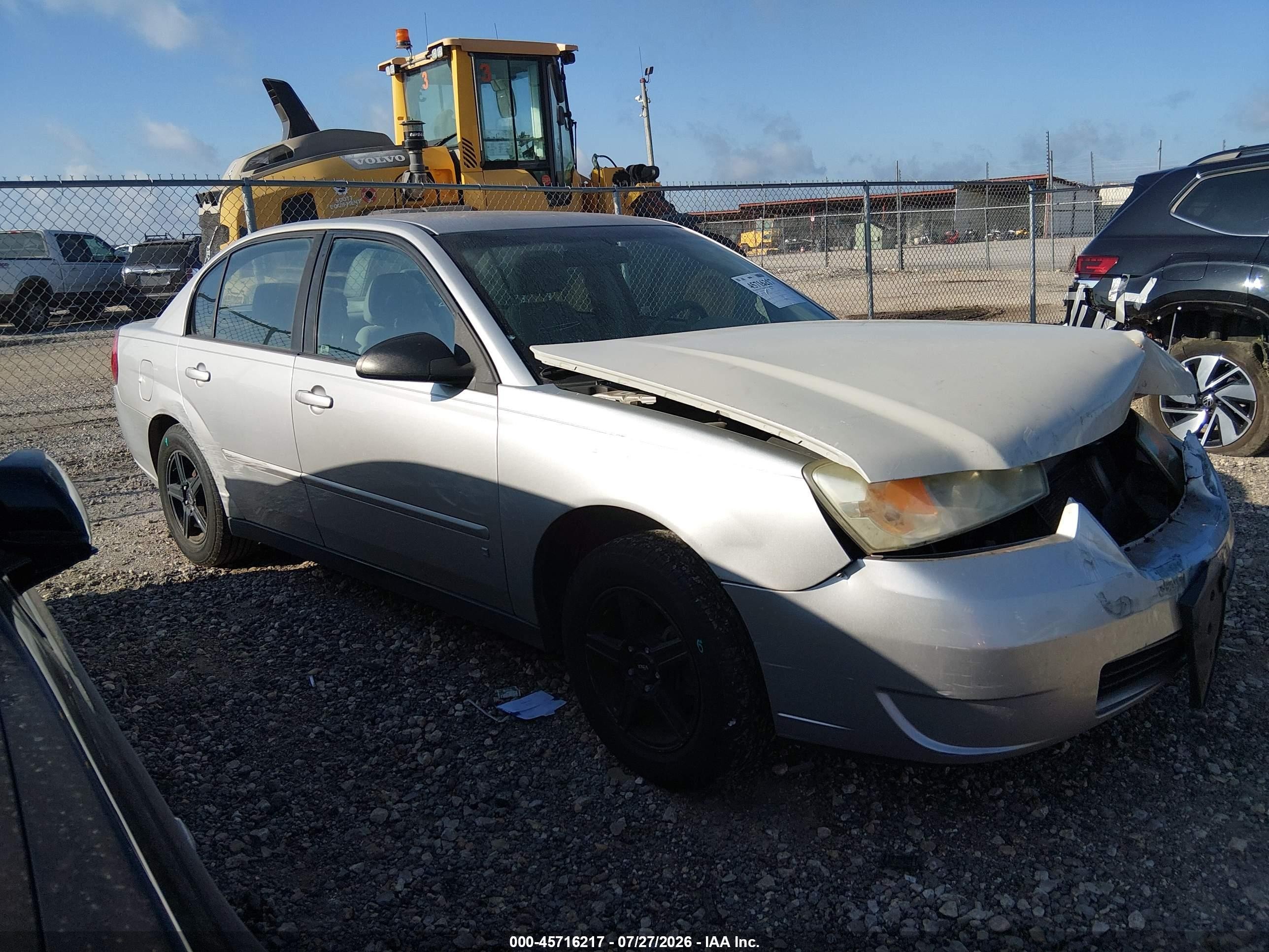 2007 Chevrolet Malibu Ls W/1ls Кремовый vin: 1G1ZS58F07F123725