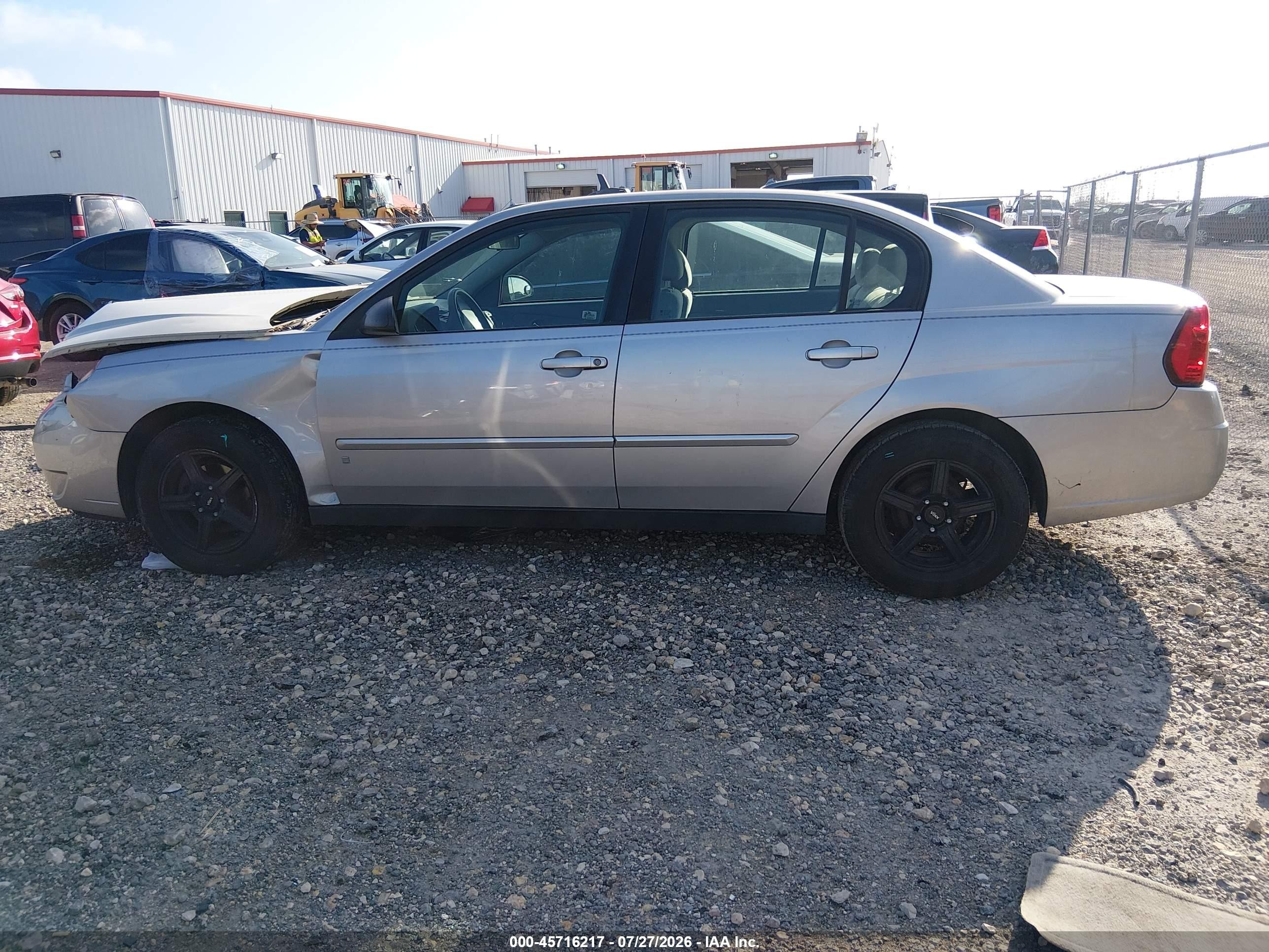2007 Chevrolet Malibu Ls W/1ls Кремовый vin: 1G1ZS58F07F123725