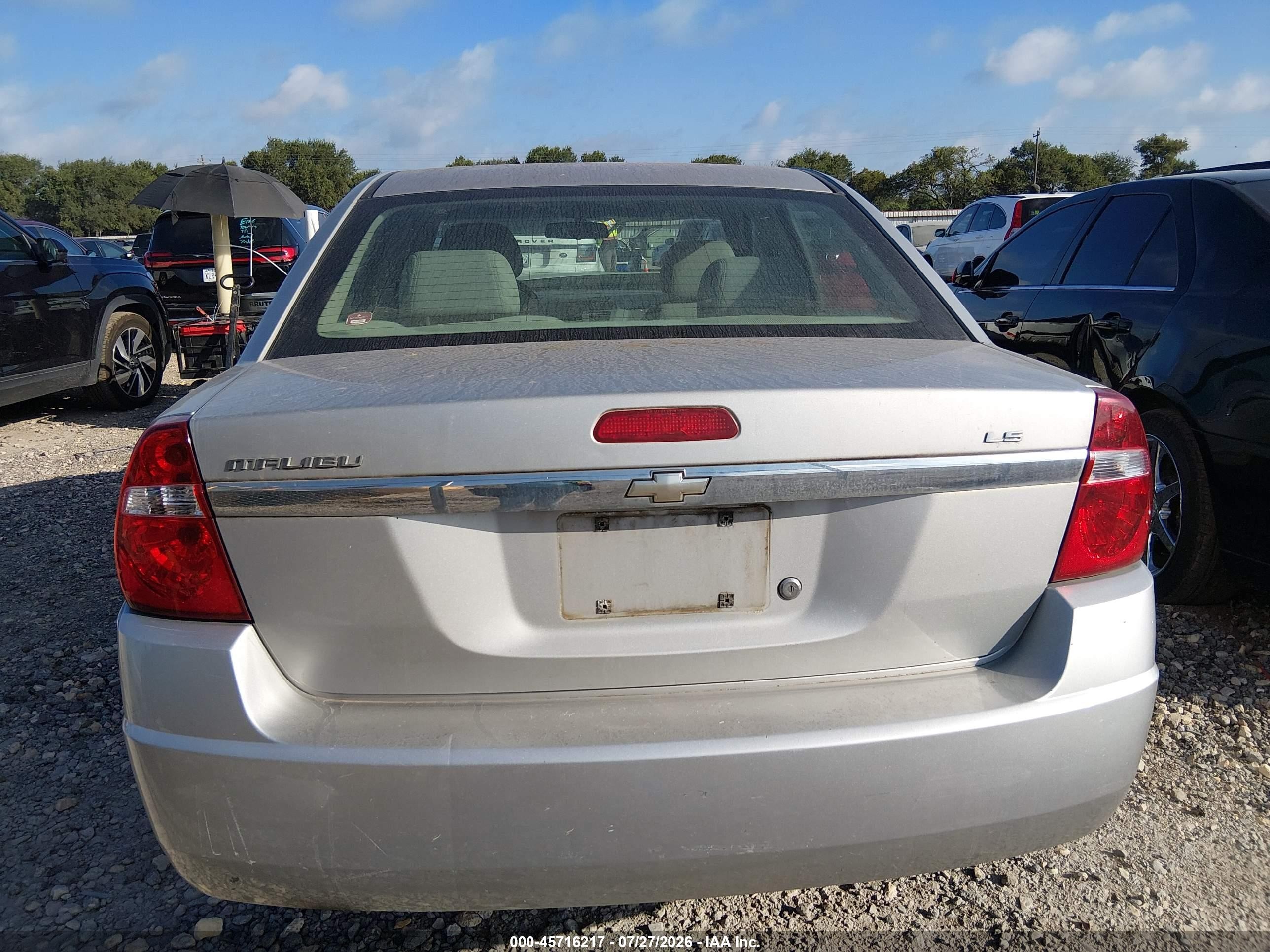 2007 Chevrolet Malibu Ls W/1ls Кремовый vin: 1G1ZS58F07F123725