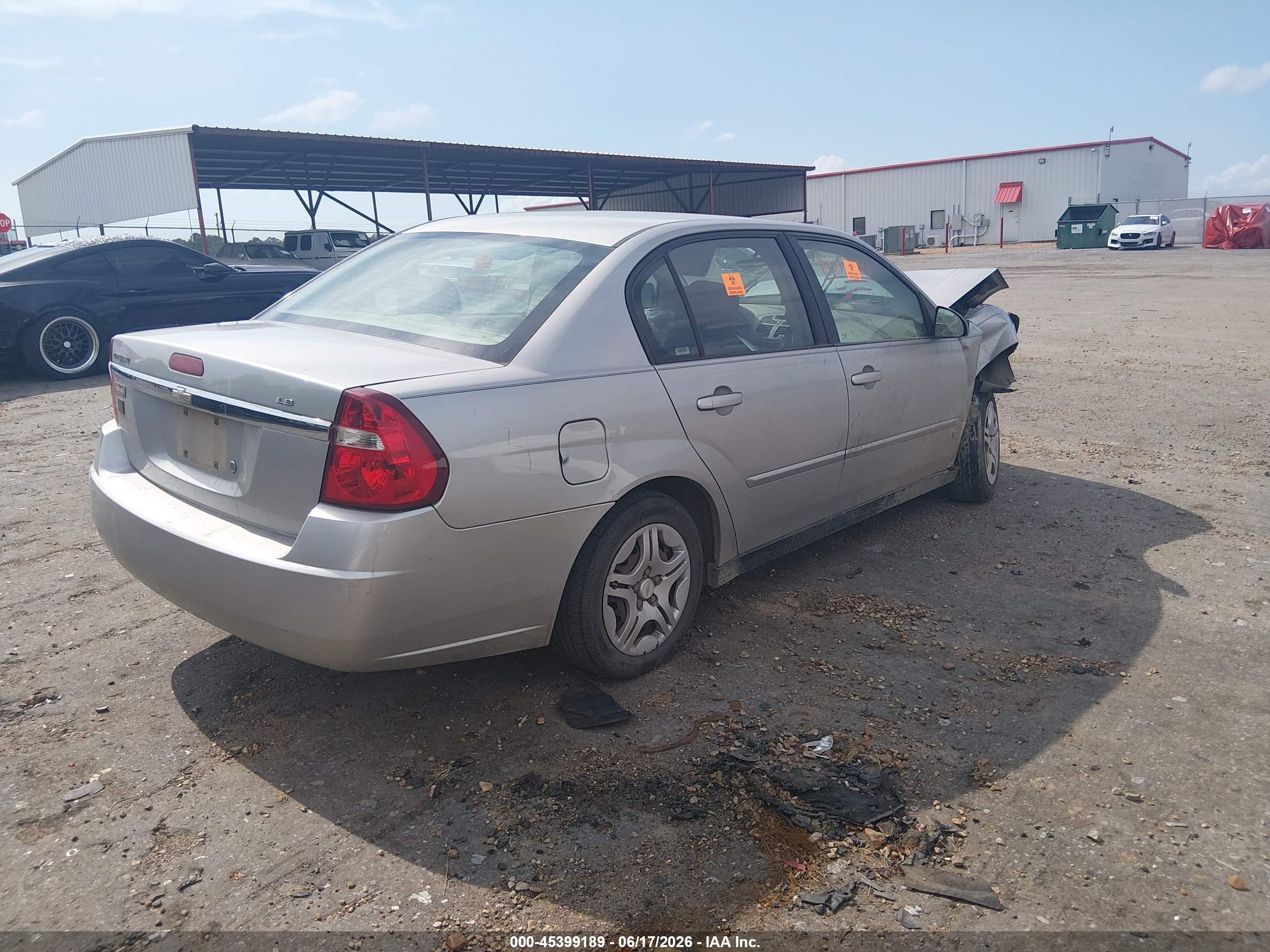 2007 Chevrolet Malibu Ls W/1fl Silver vin: 1G1ZS58F07F234842
