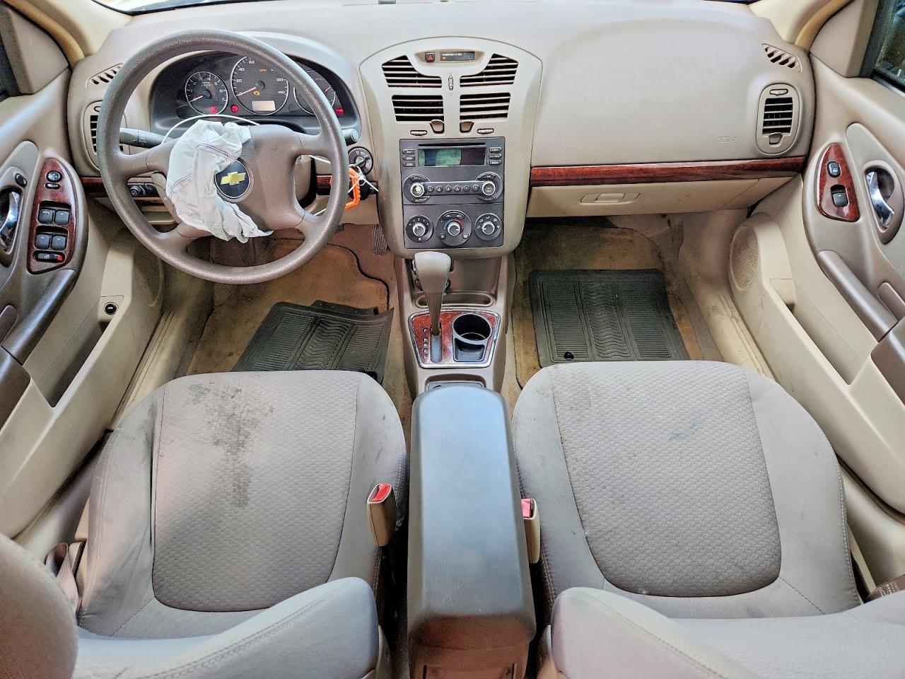 2007 Chevrolet Malibu Ls Beige vin: 1G1ZS58F07F311211