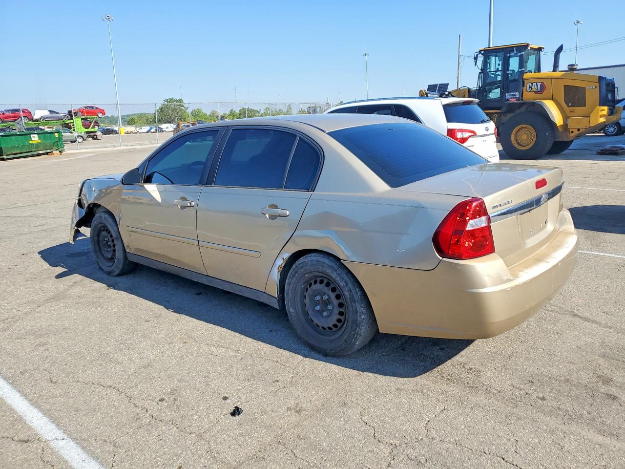2007 Chevrolet Malibu Ls Beige vin: 1G1ZS58F07F311211