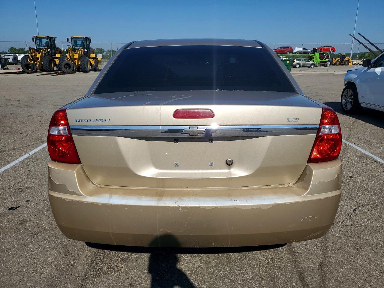 2007 Chevrolet Malibu Ls Beige vin: 1G1ZS58F07F311211