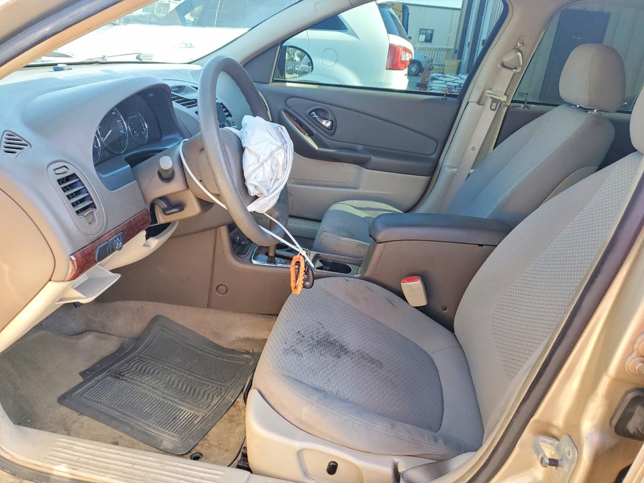 2007 Chevrolet Malibu Ls Beige vin: 1G1ZS58F07F311211