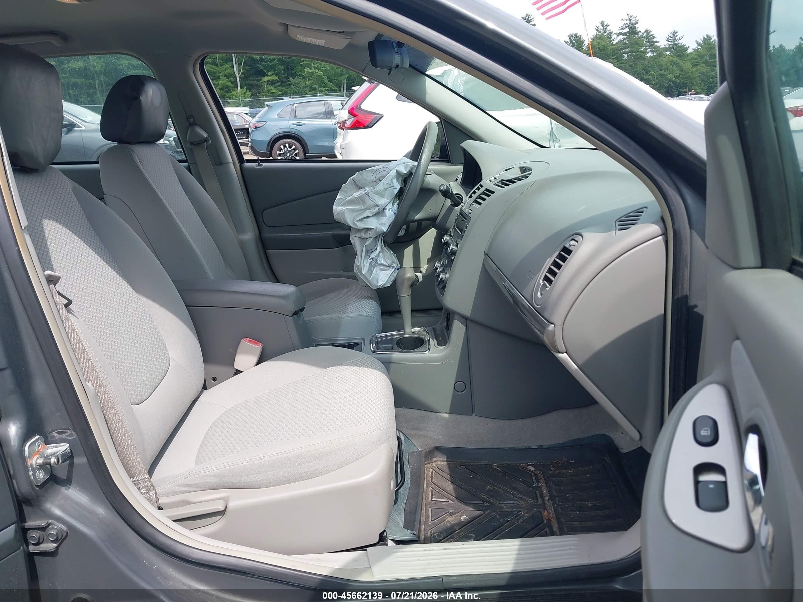 2007 Chevrolet Malibu Ls W/1ls Gray vin: 1G1ZS58F27F112810