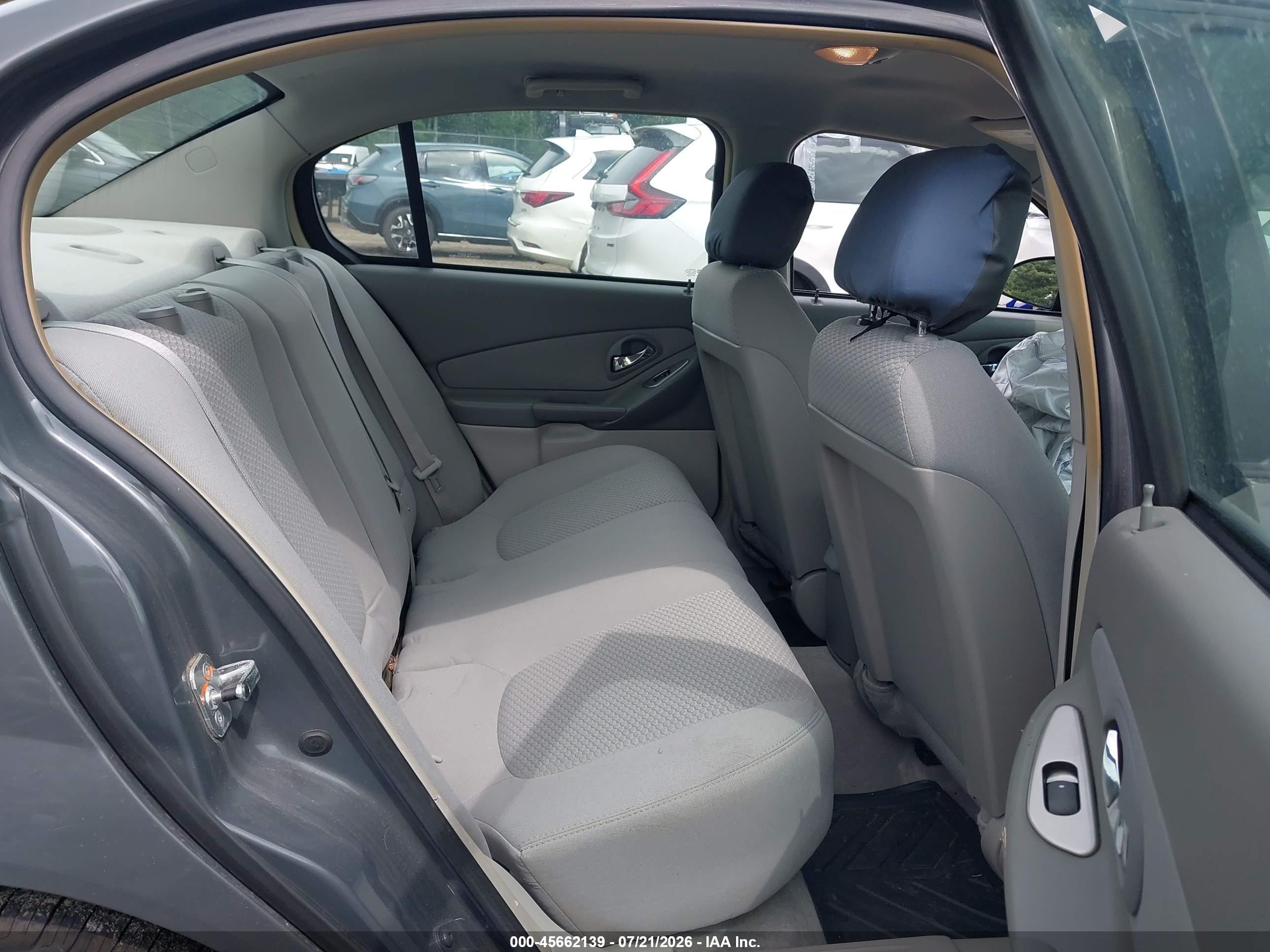 2007 Chevrolet Malibu Ls W/1ls Gray vin: 1G1ZS58F27F112810